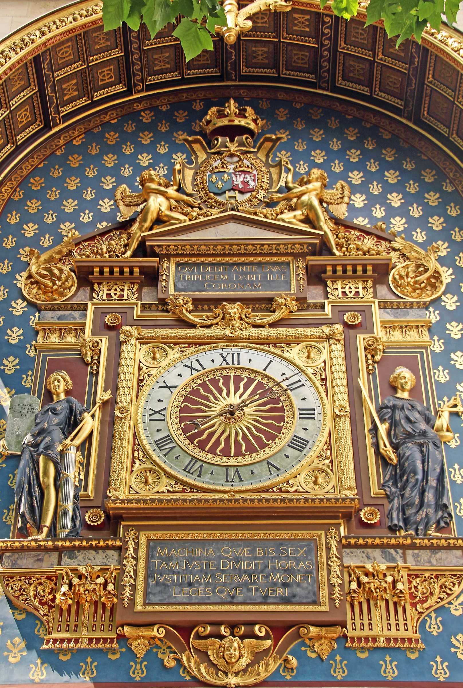 Paris: Clock of the Conciérgerie...