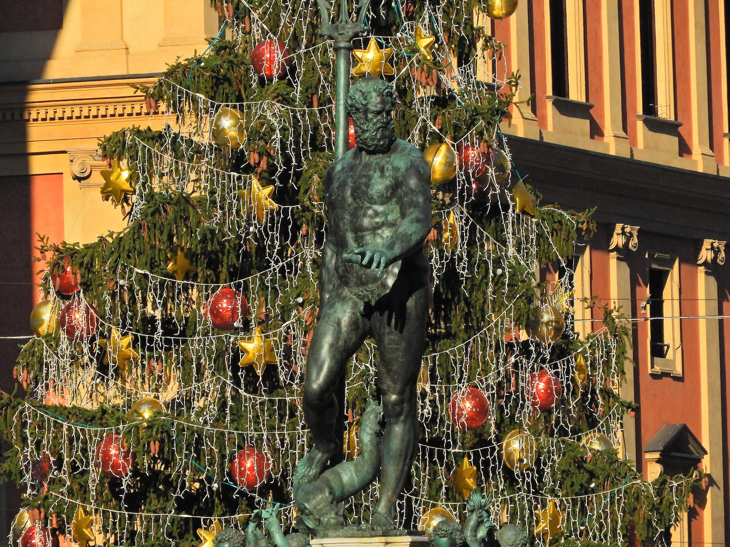 Neptune in Christmas time...