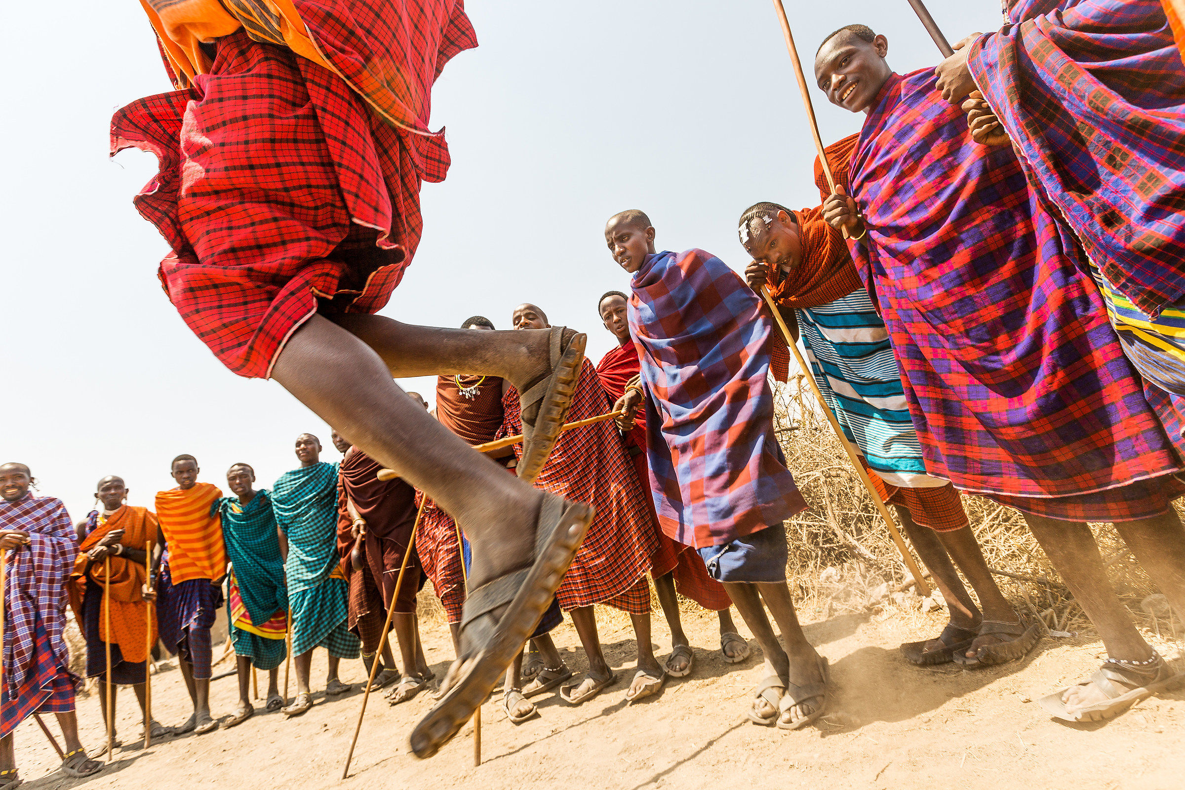 Masai dance...
