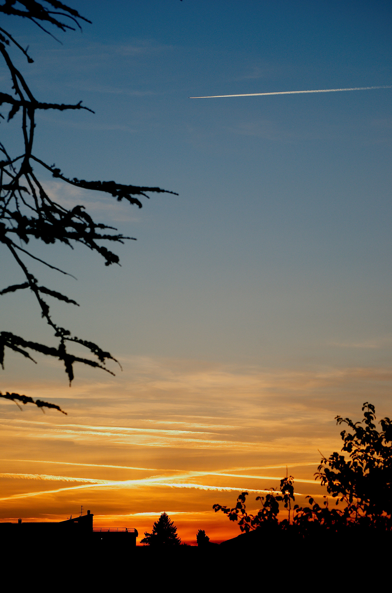 Sunset...