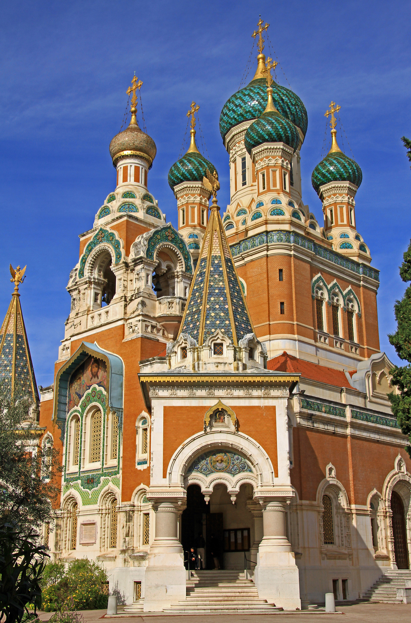 Nizza: La Chiesa russa-1...