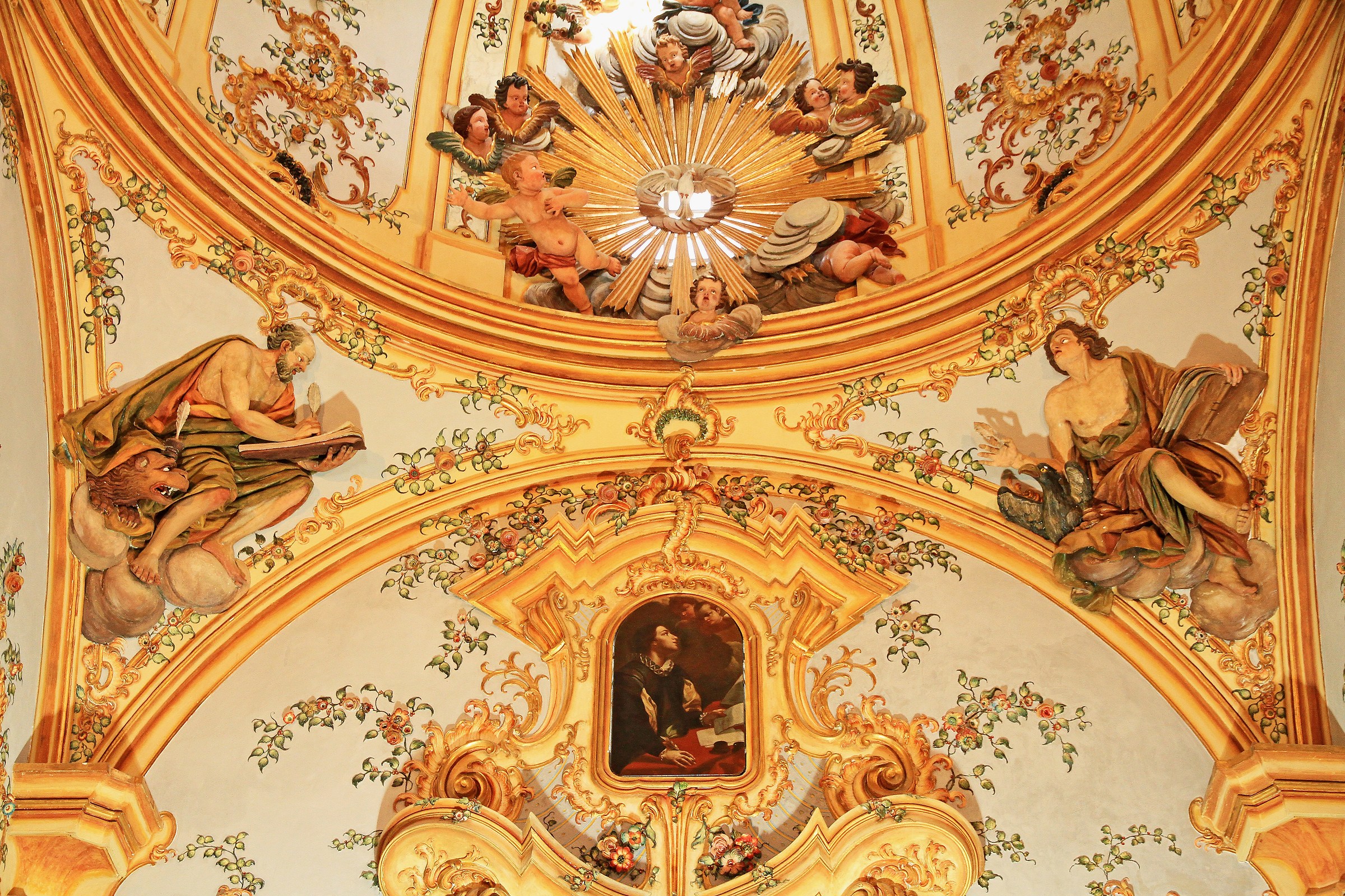 Savona: Interior of the Sistine Chapel...