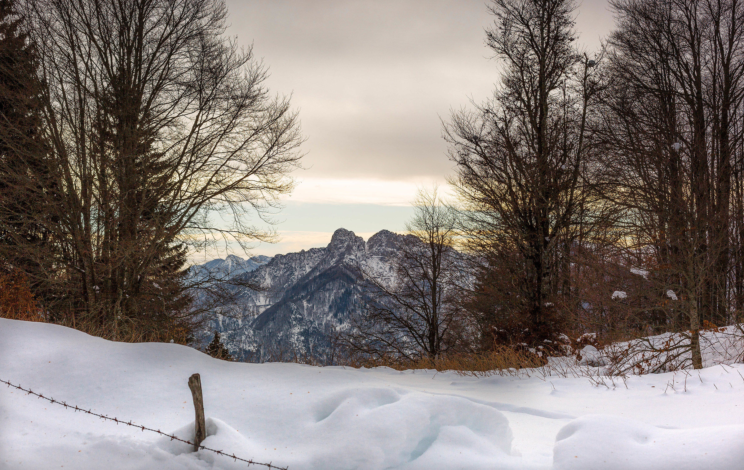 Walking in the mountains...