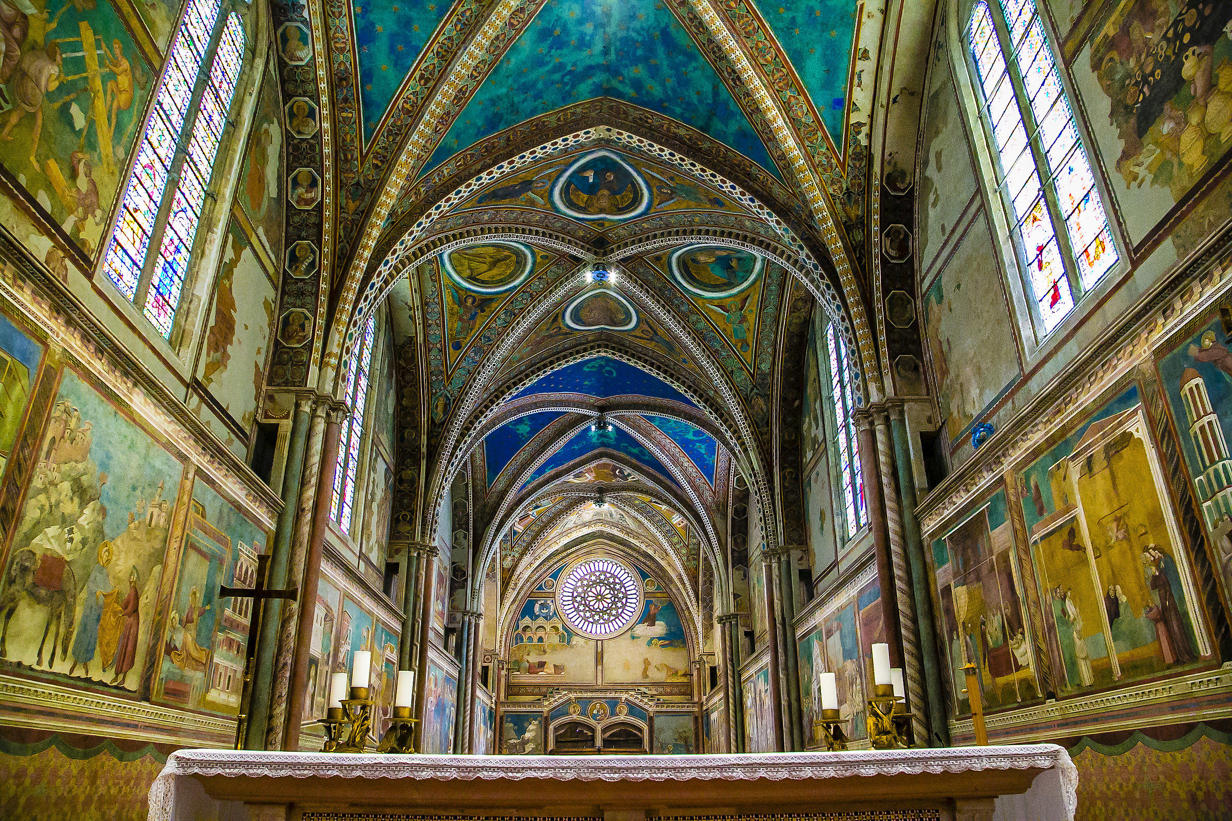 Assisi, Basilica of San Francesco...