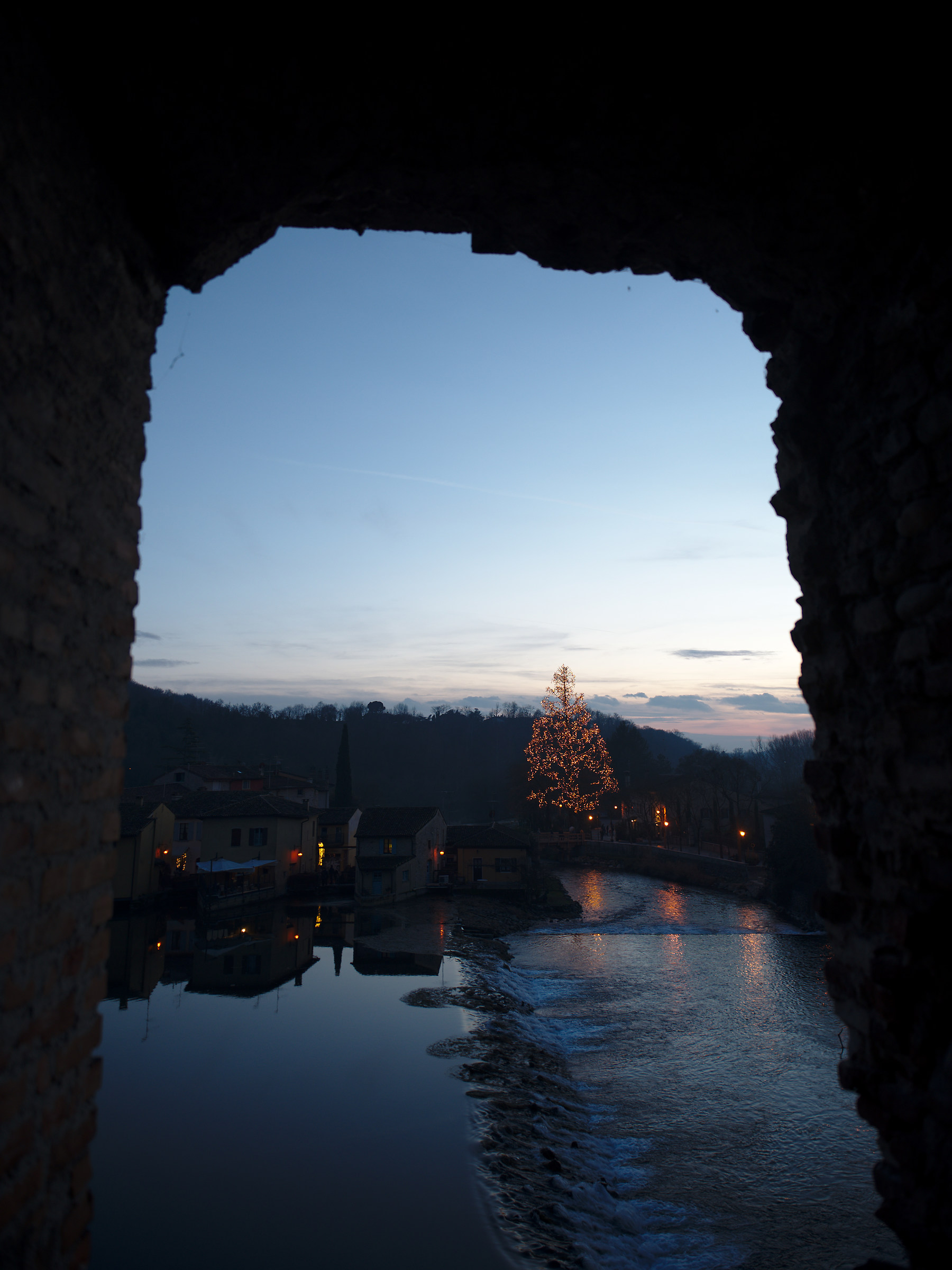 Borghetto after sunset...