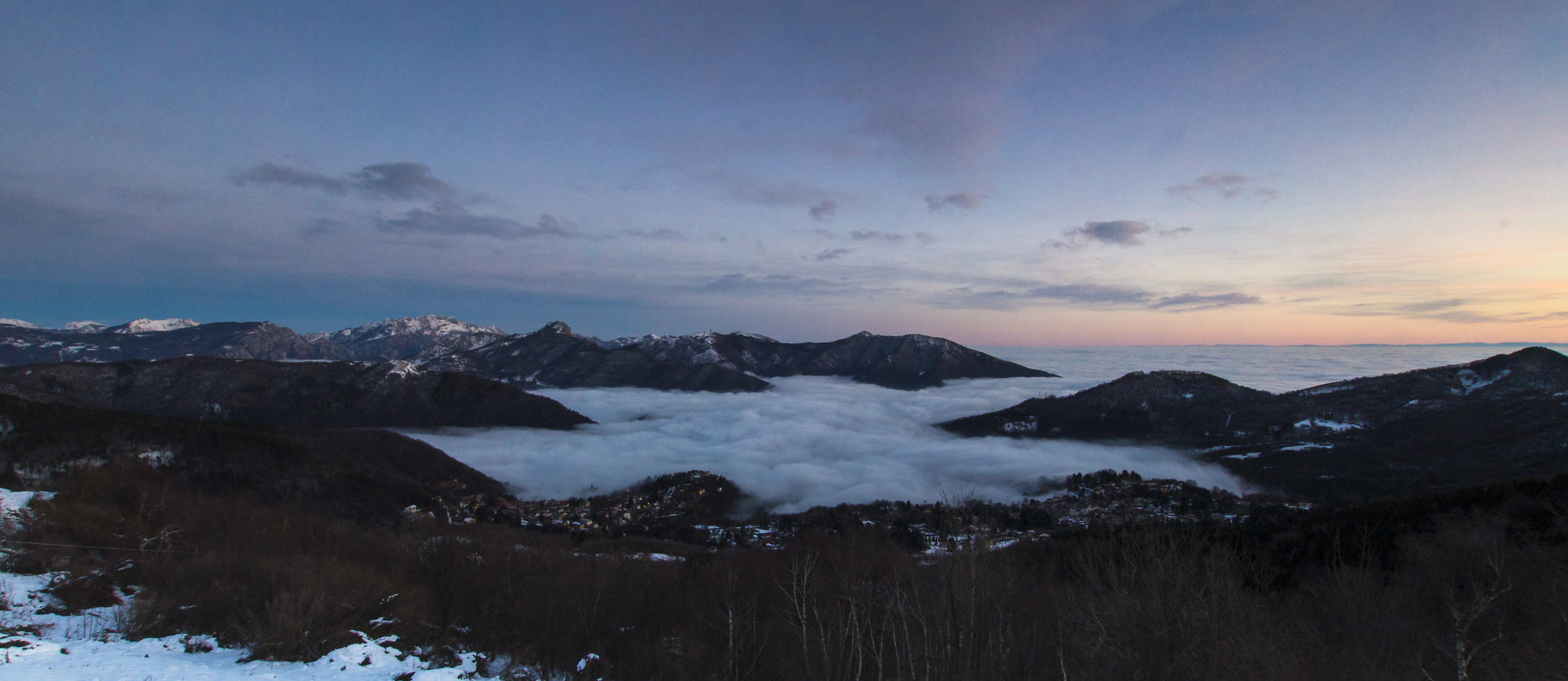 Clouds on Canzo...