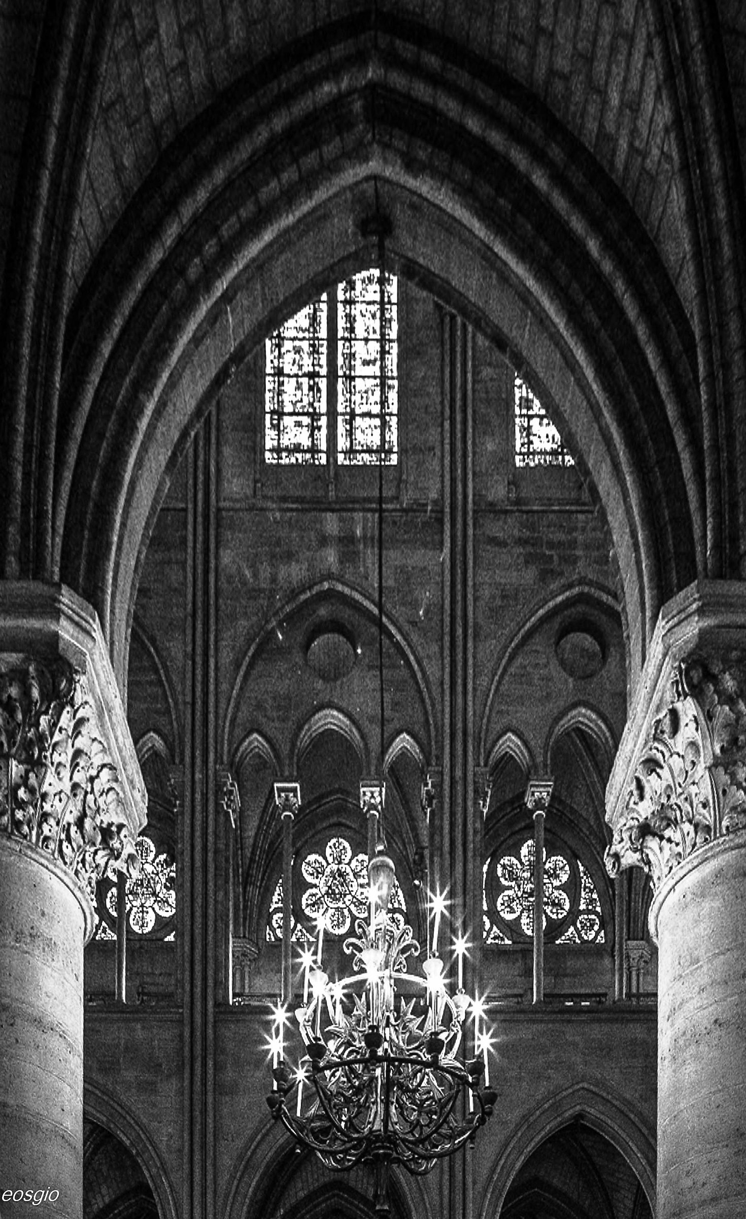 Inside Notre Dame...