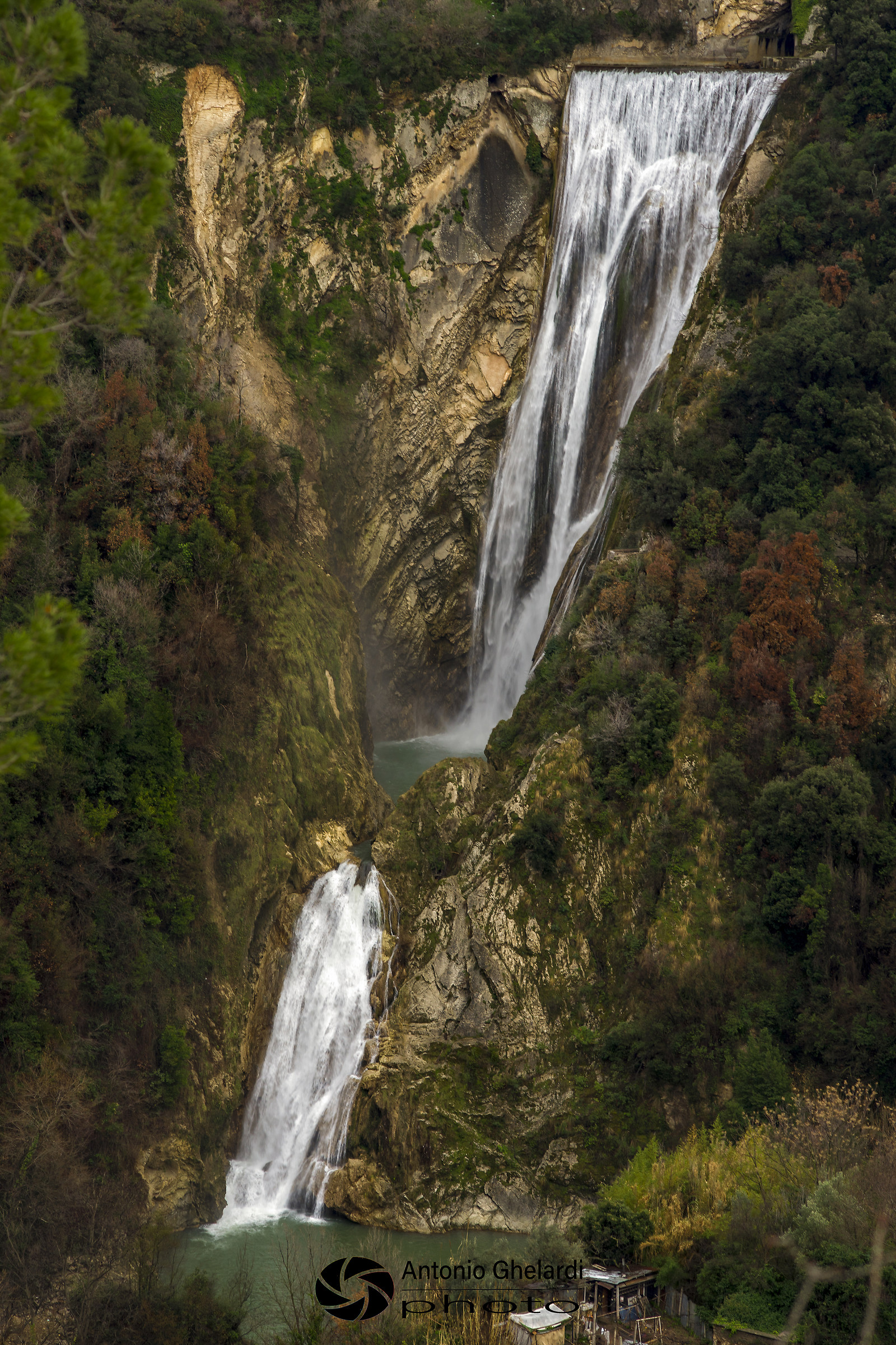 great waterfall, Tivoli...