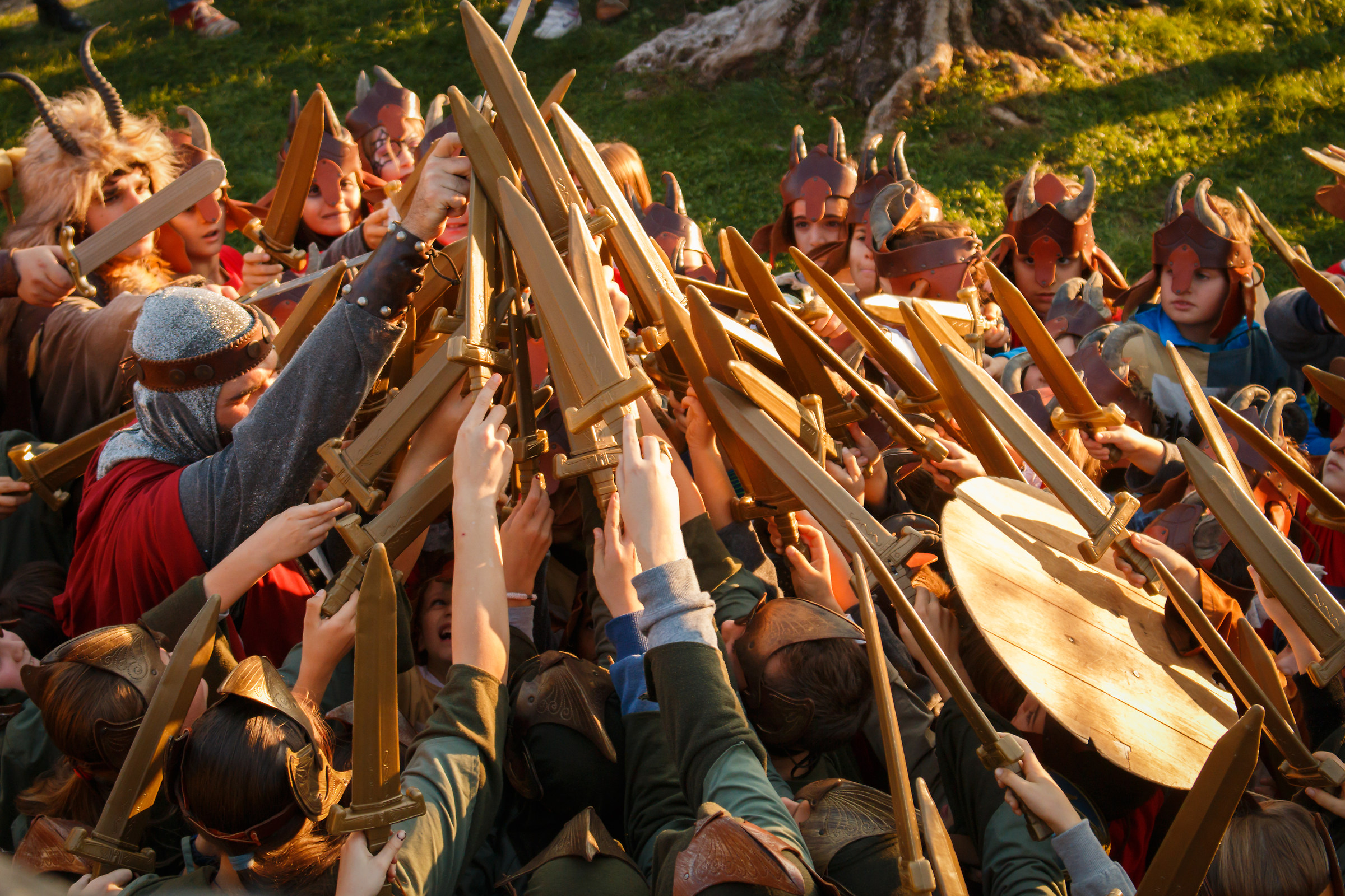 all for one...