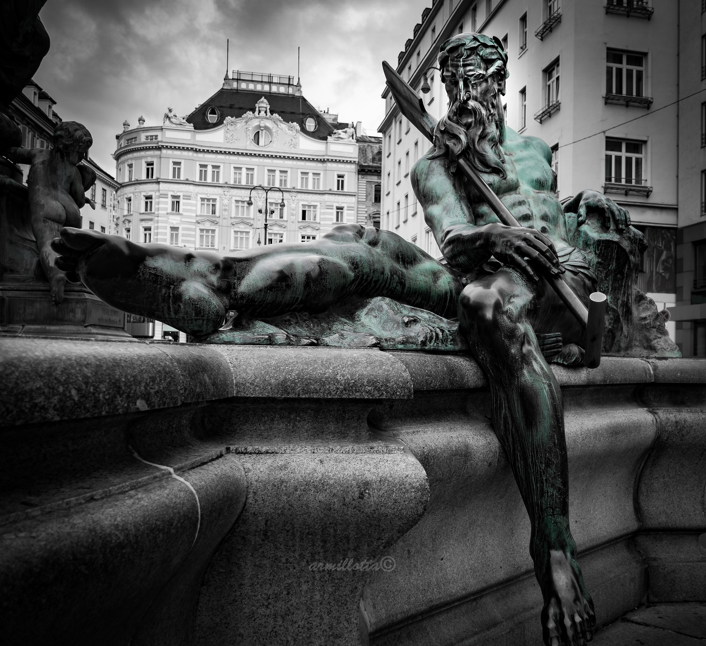 statue, Vienna...