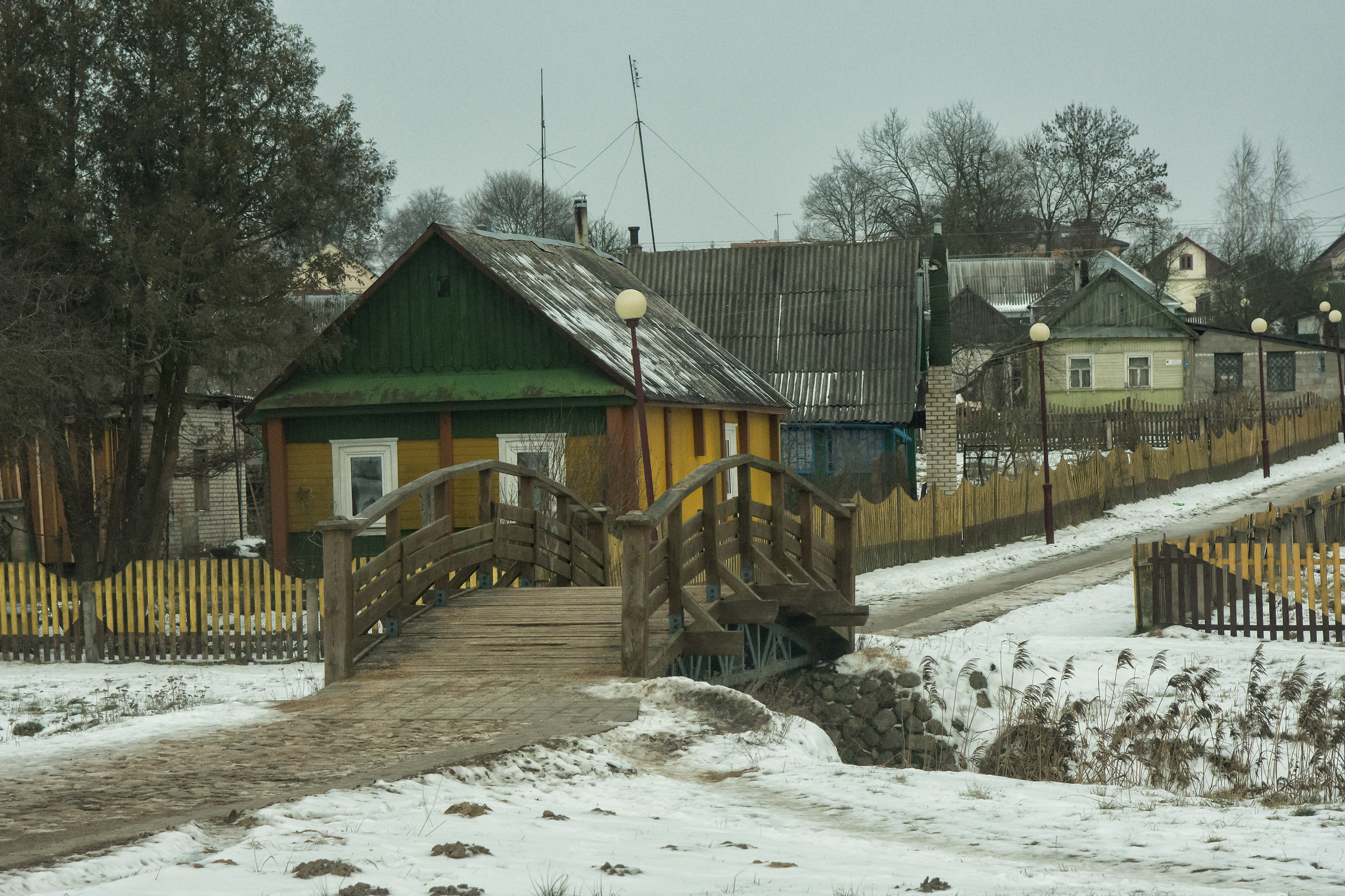 Belarusian village...