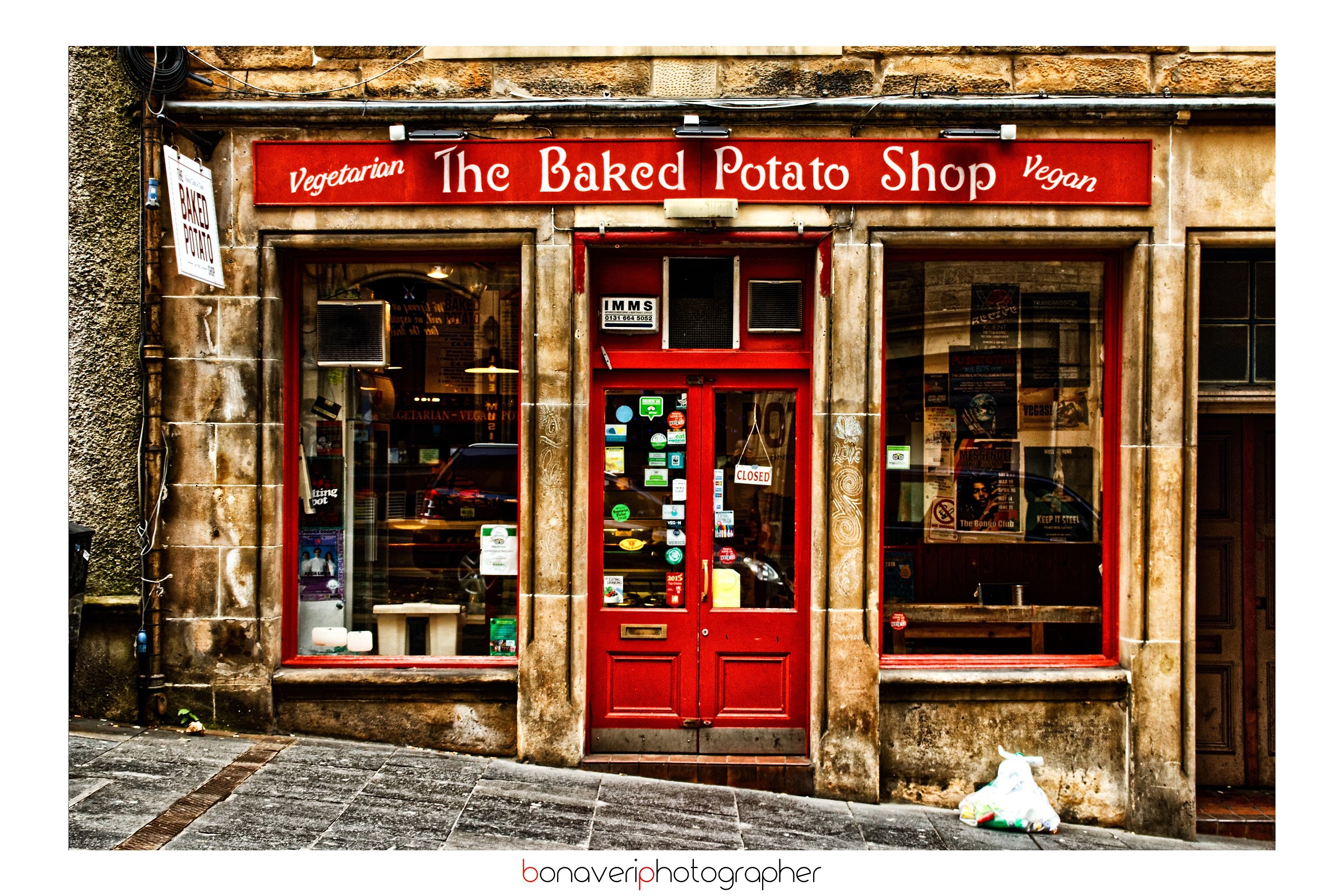 Baked potato shop...