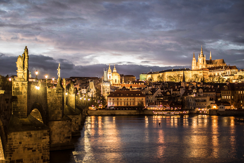 Prague by night...