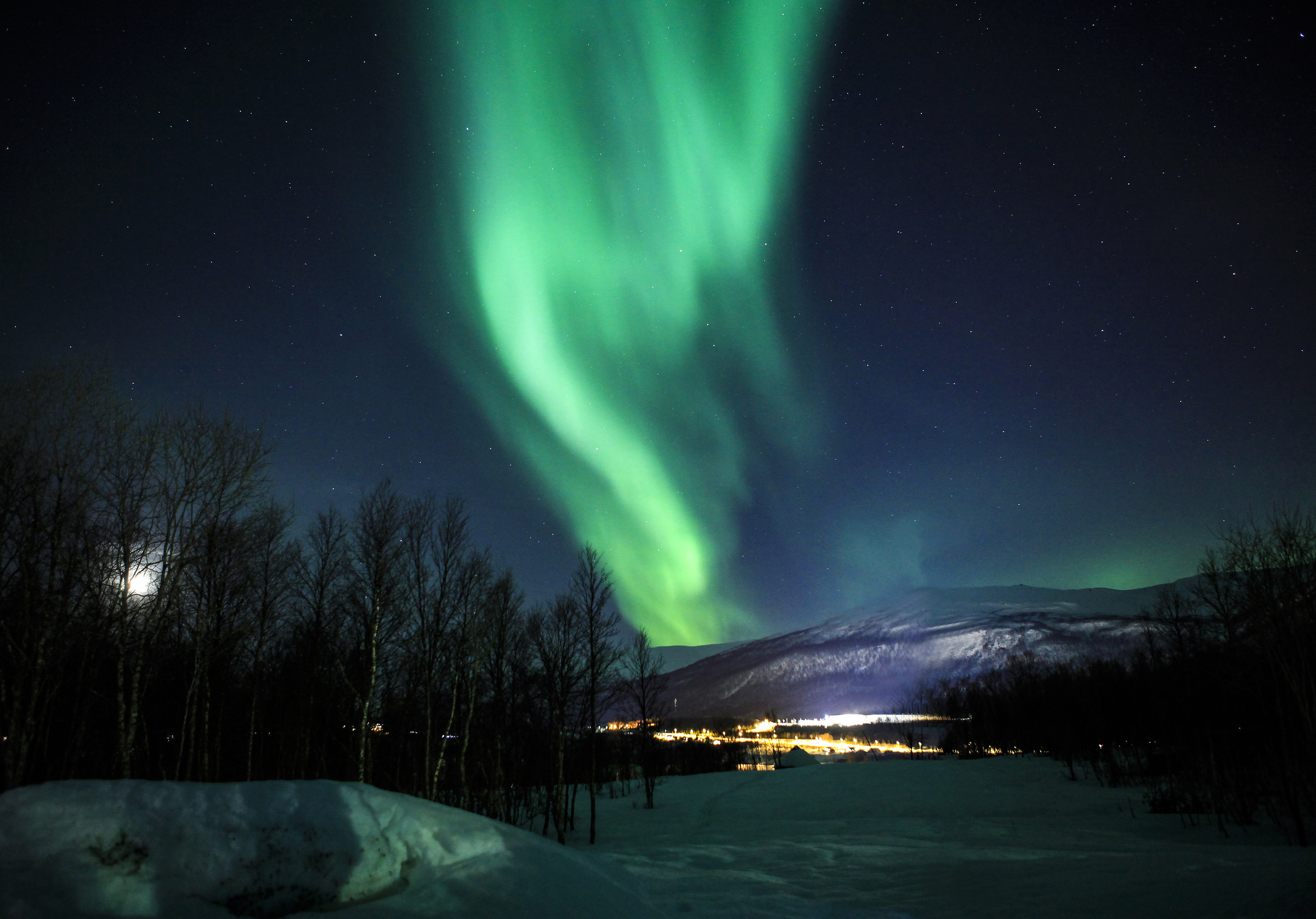 Northern Lights from Tromsø, Norway...