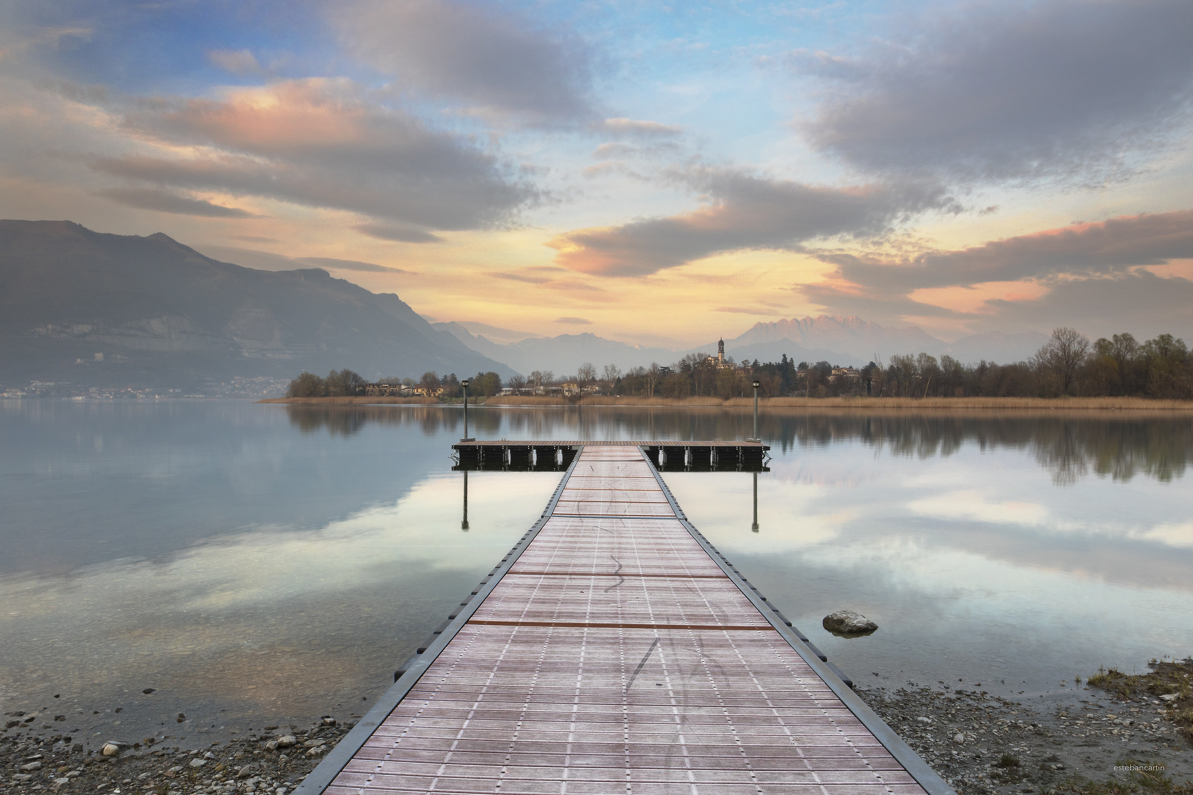 Lake of Pusiano...