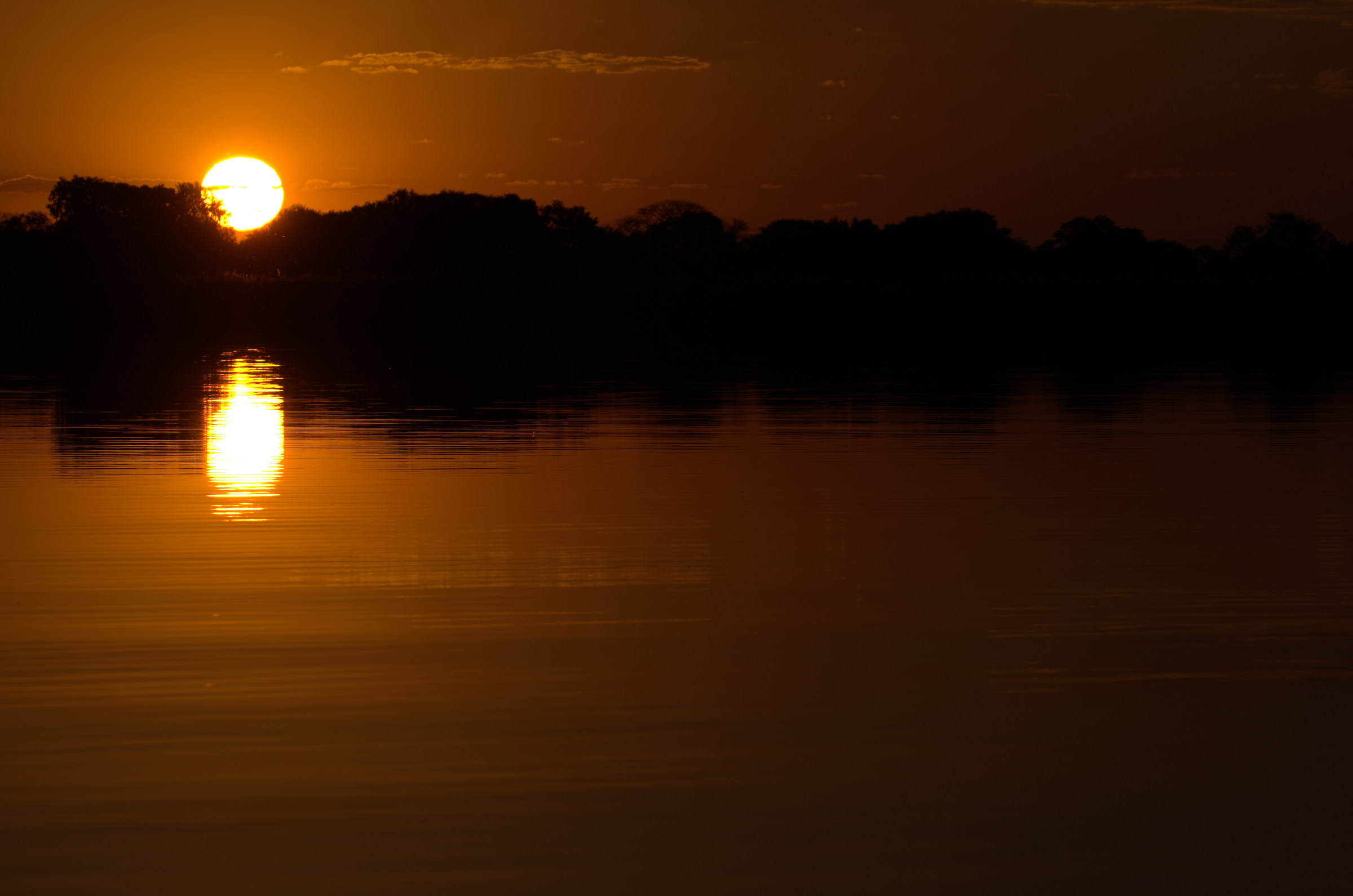 Delta Okavango - Sunset...