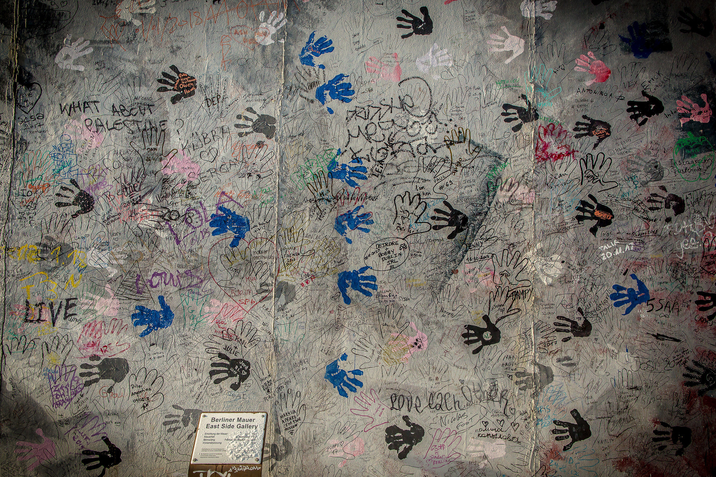 Berlin Mauer, East Side Gallery...