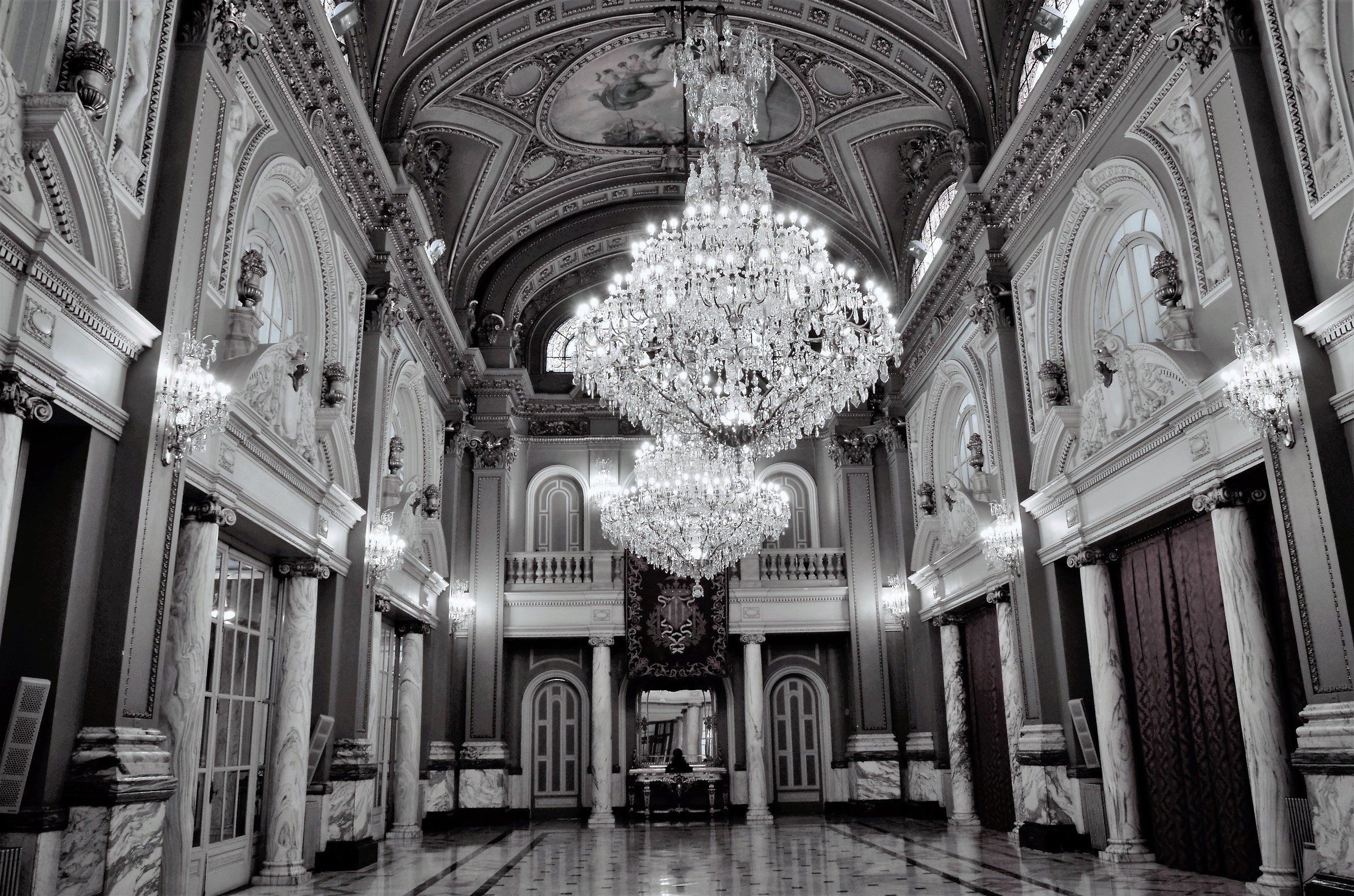 Sala di cristallo Municipio di Valencia...