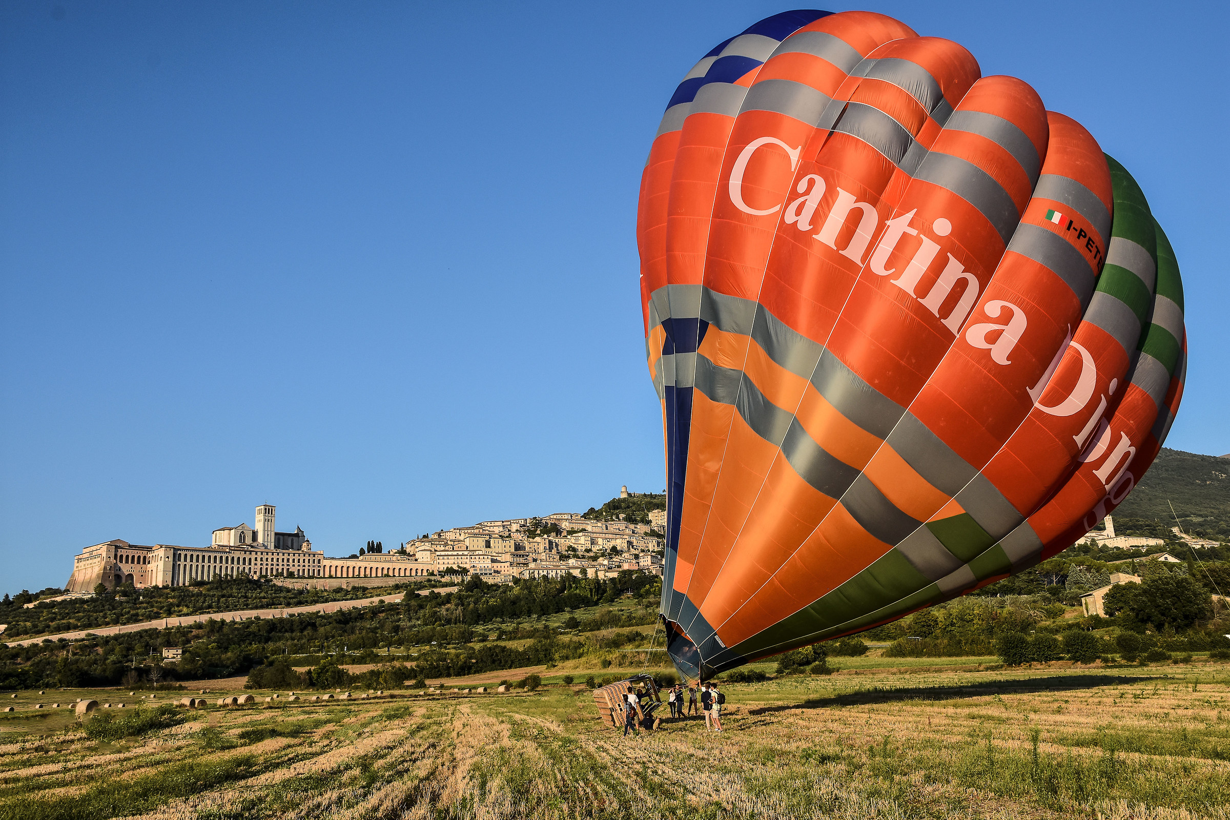Assisi The flight...