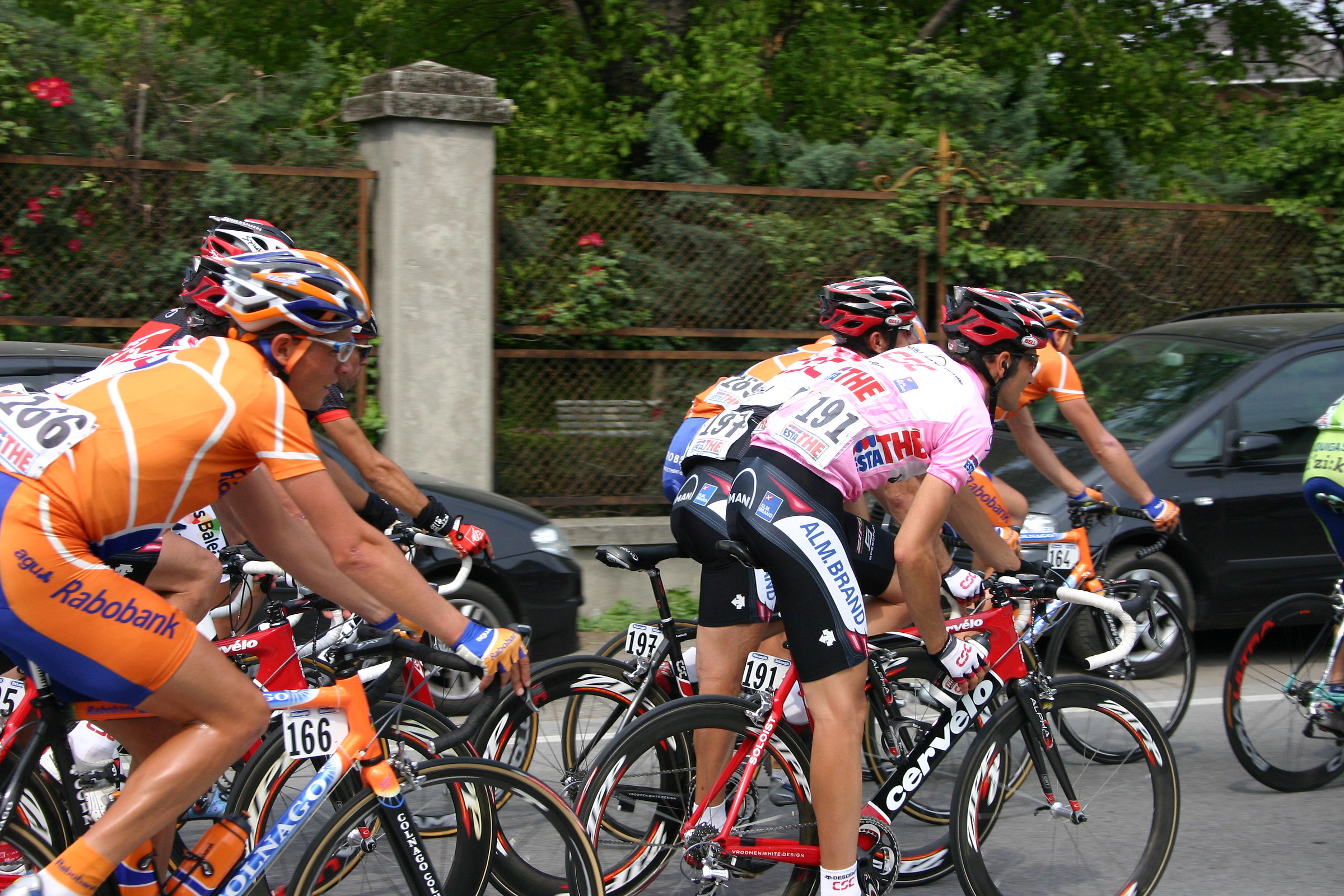 Ivan Basso (vincitore Giro d'Italia 2006)...