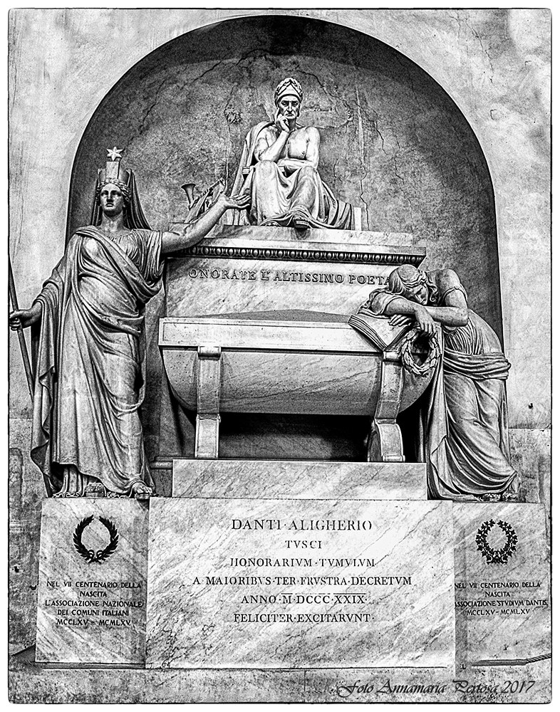 Santa Croce: Cenotaph of Dante...