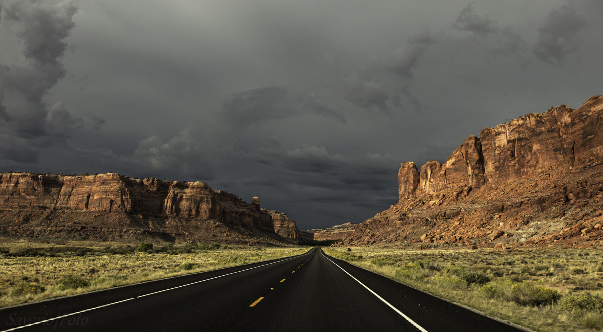 Highway 313 Direction Canyonlands...