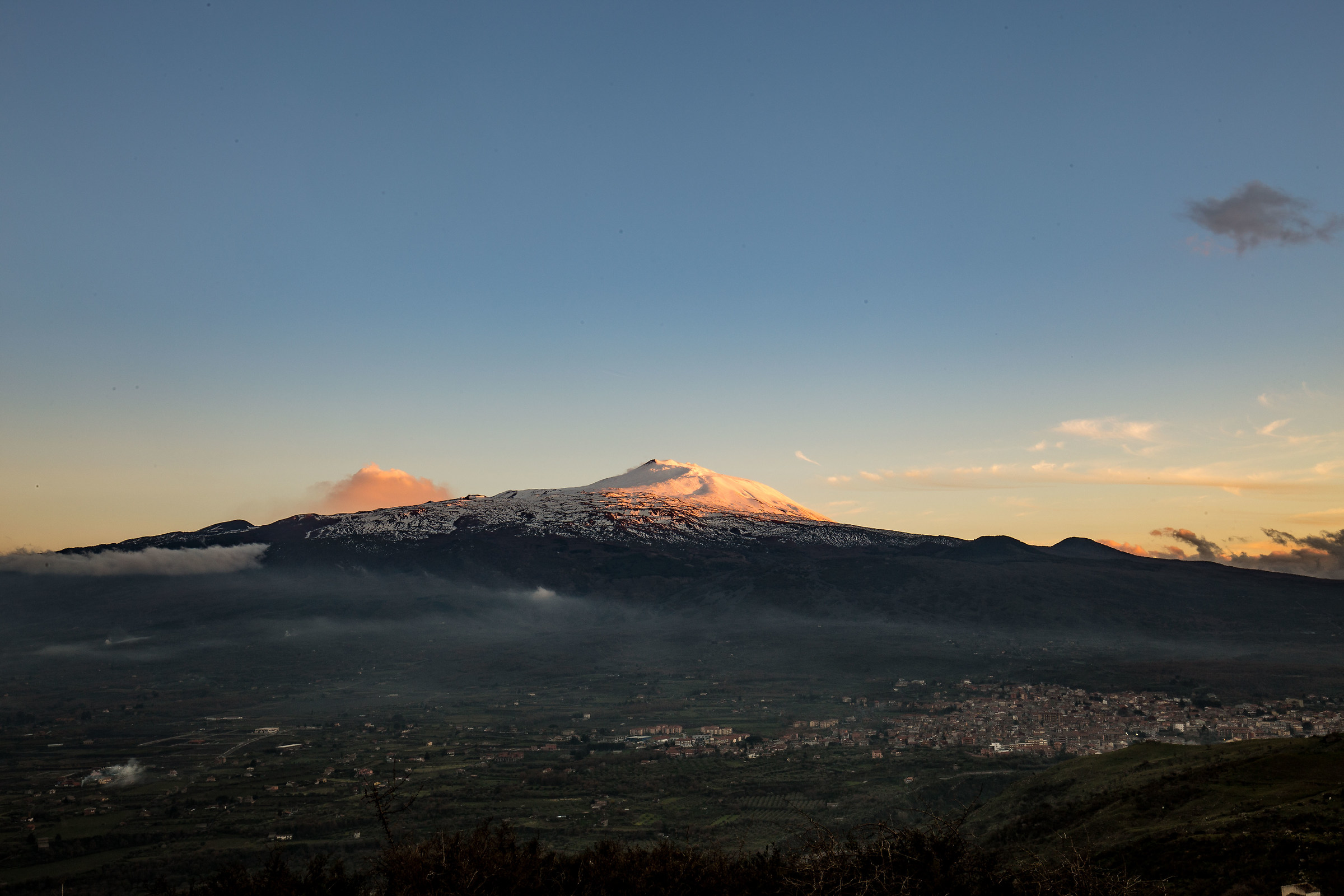 Mount Etna...