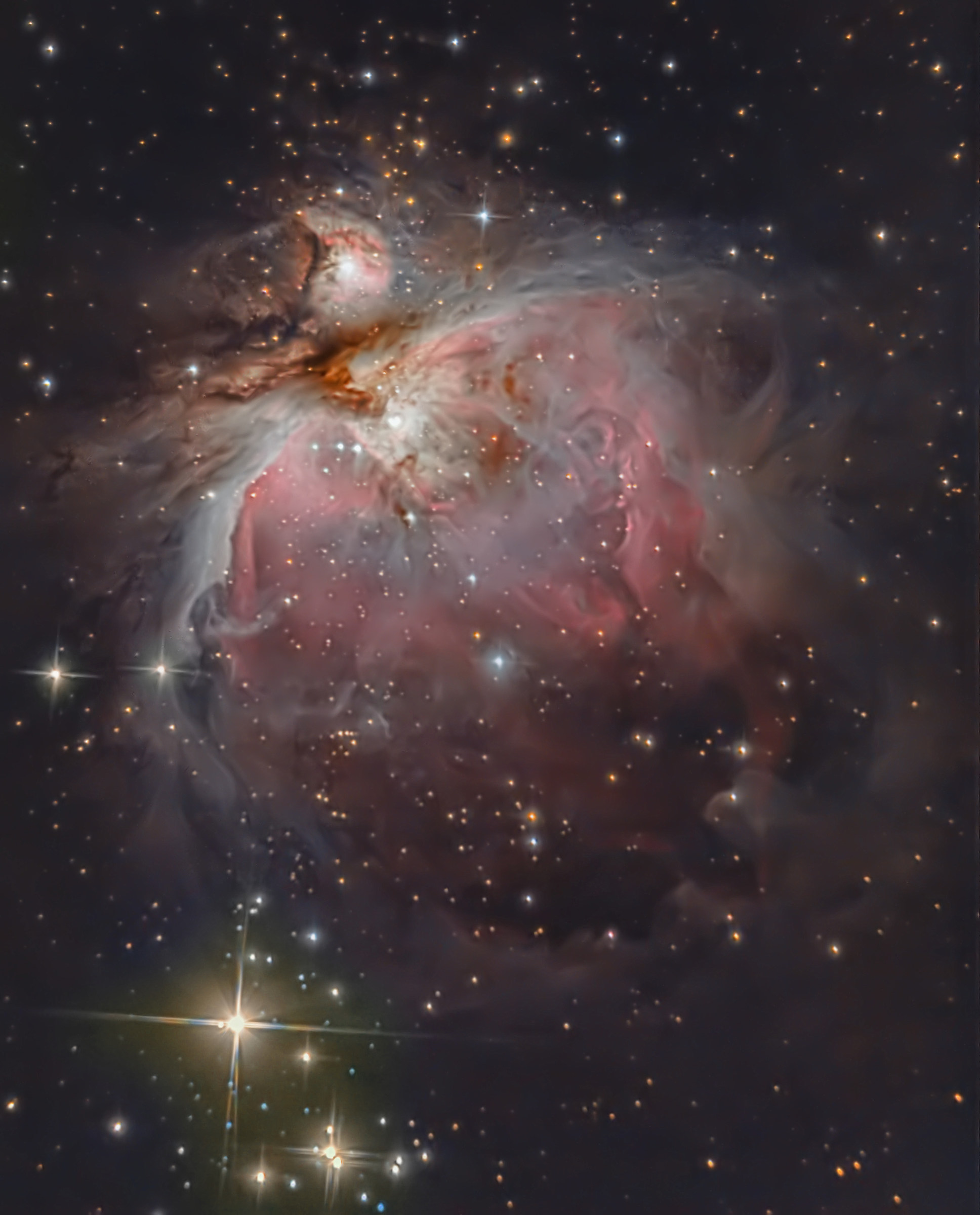 La grande Nebulosa di Orione...