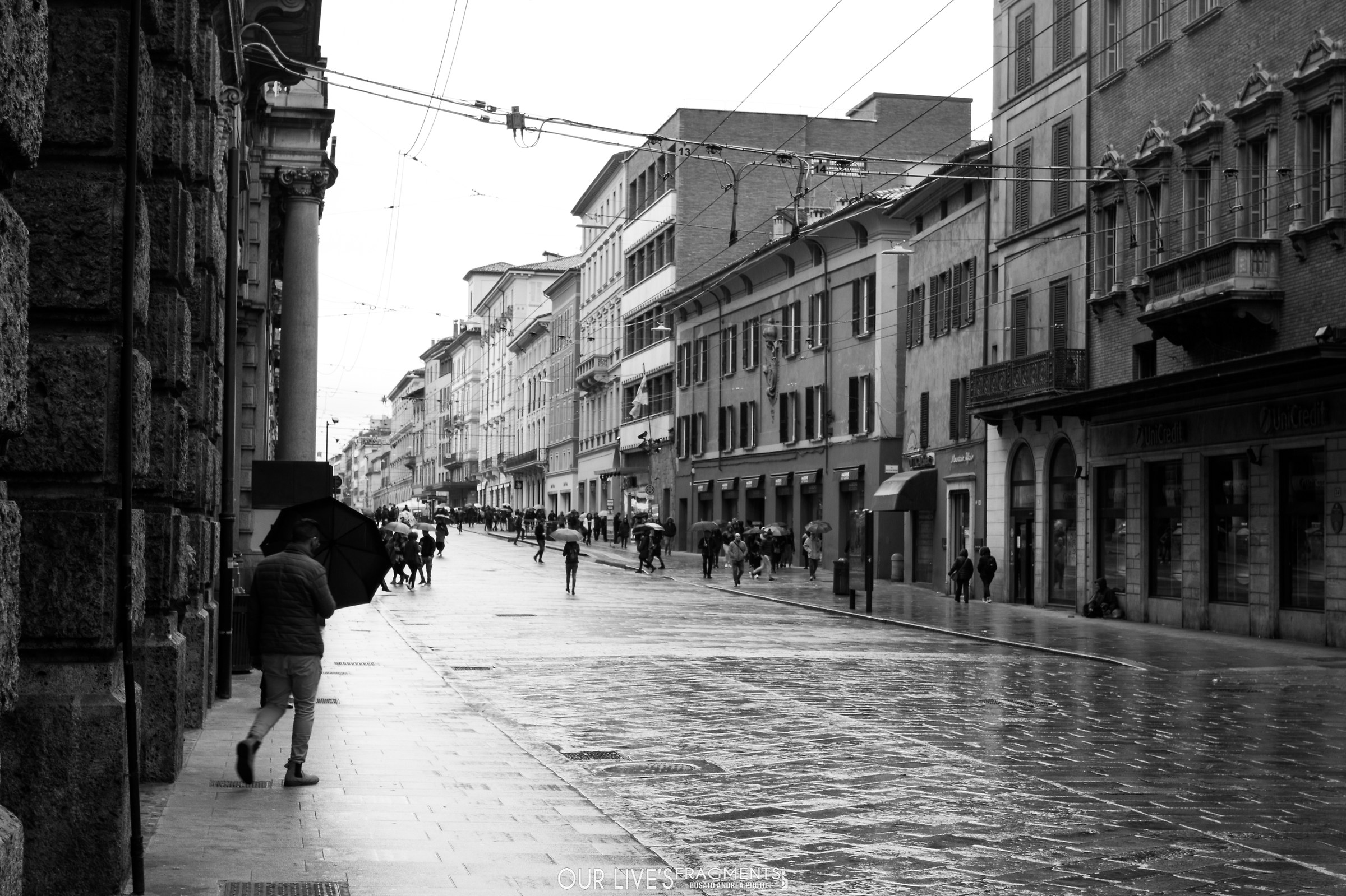 Bologna in black and white...