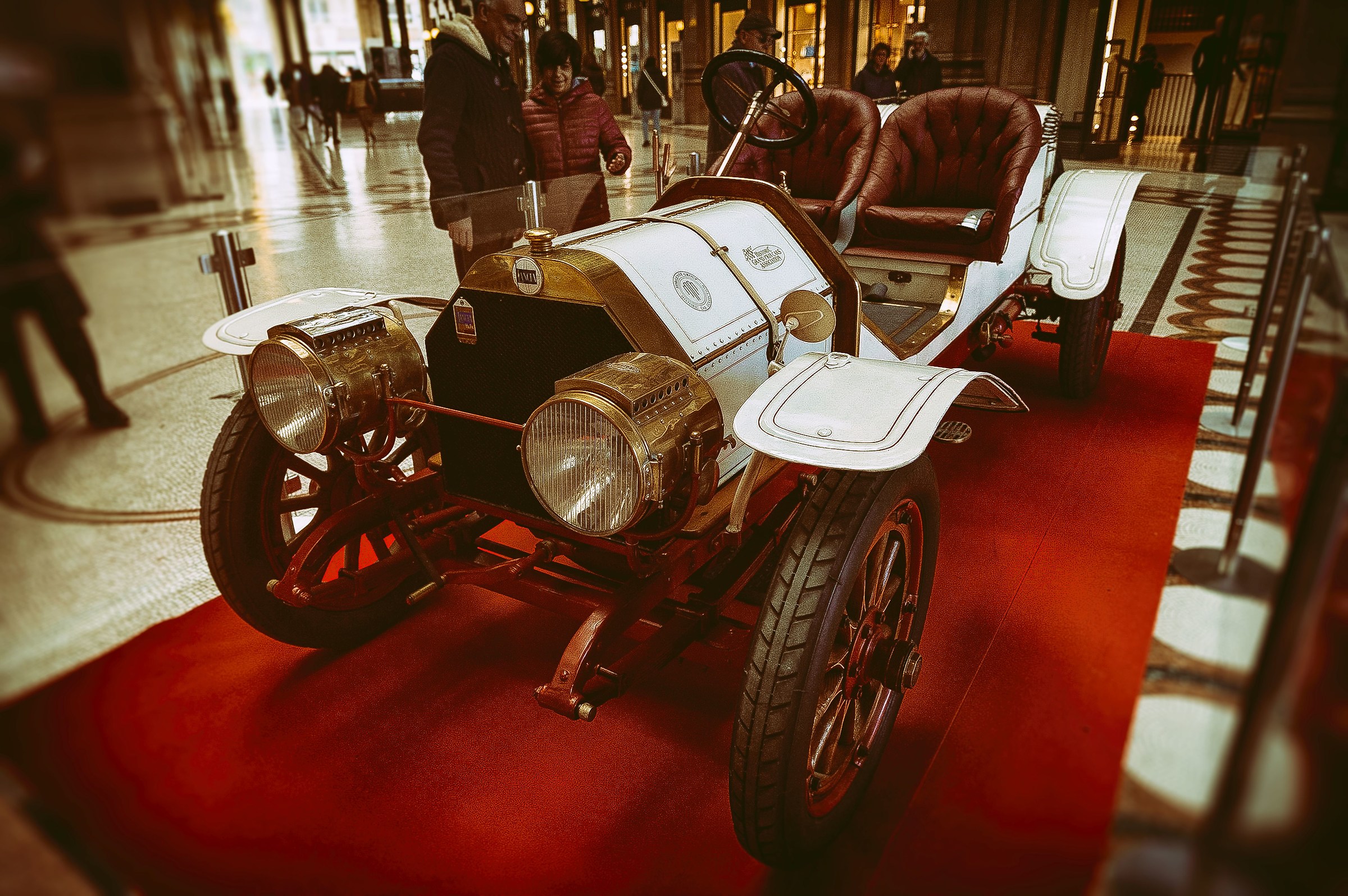 The historic Lancia Epsilon ......