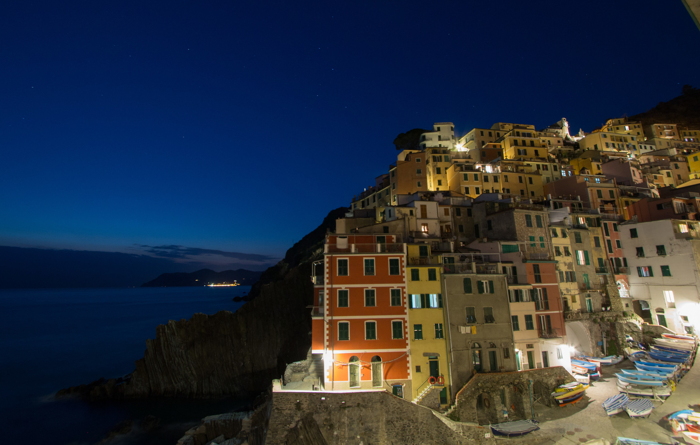 Riomaggiore by night...