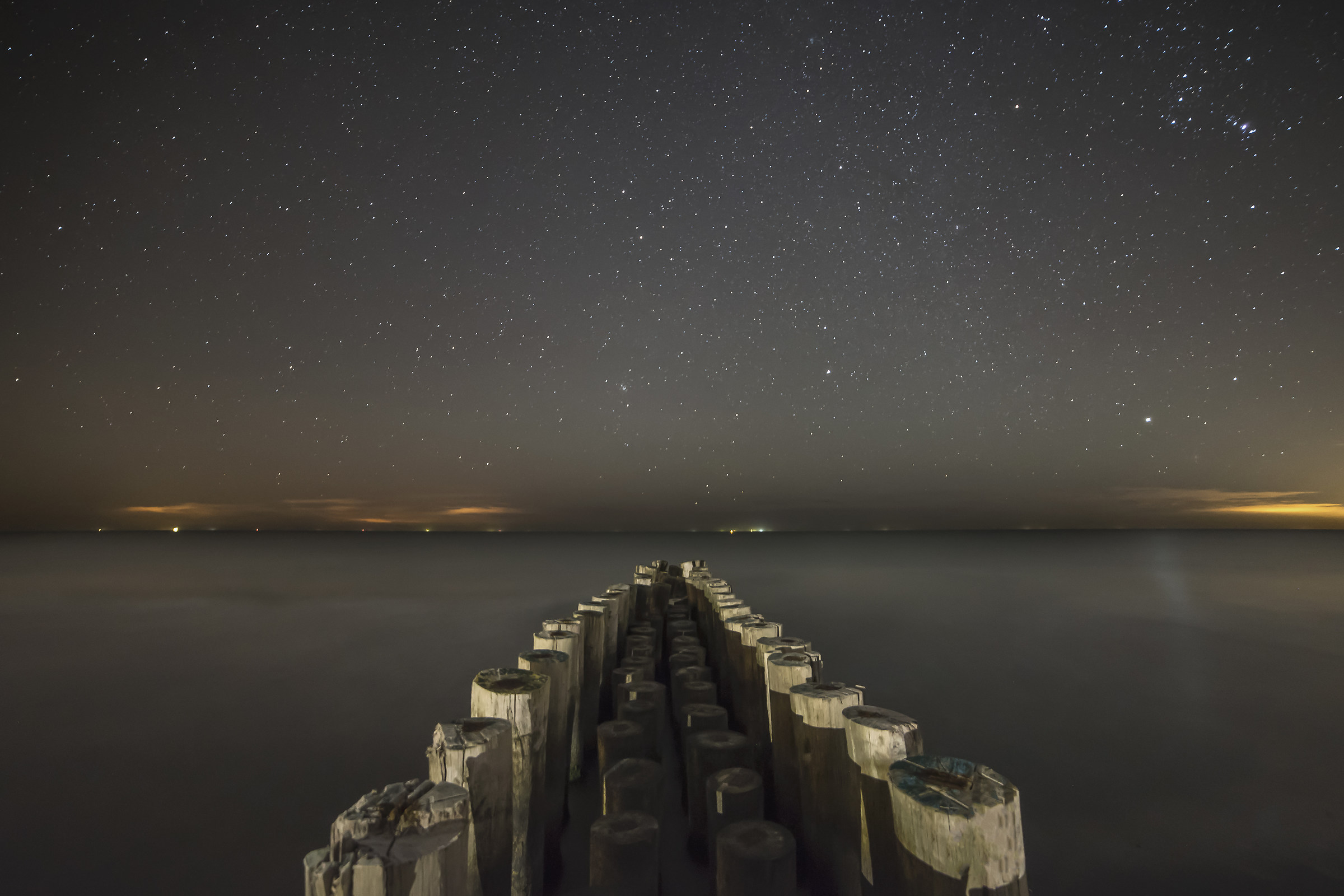 a pier to the stars...