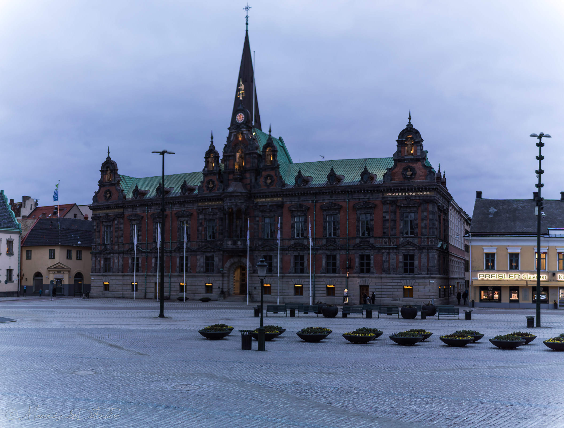 Un palazzo tipico dell'800 svedese......