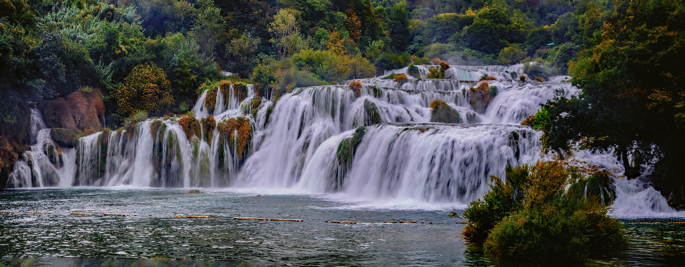 Waterfall of Krka-Croatia...