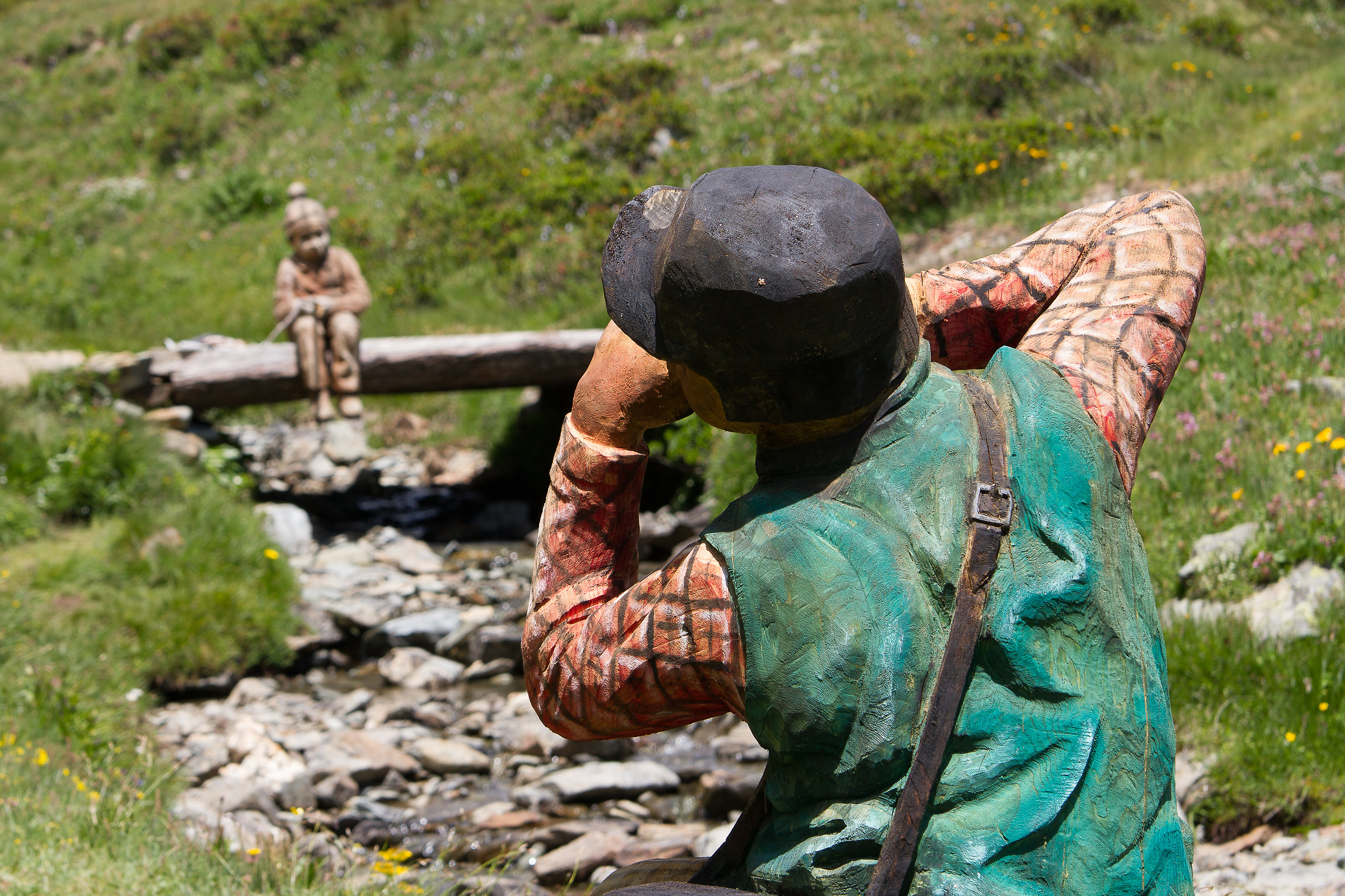 sculpture at mont fallere...