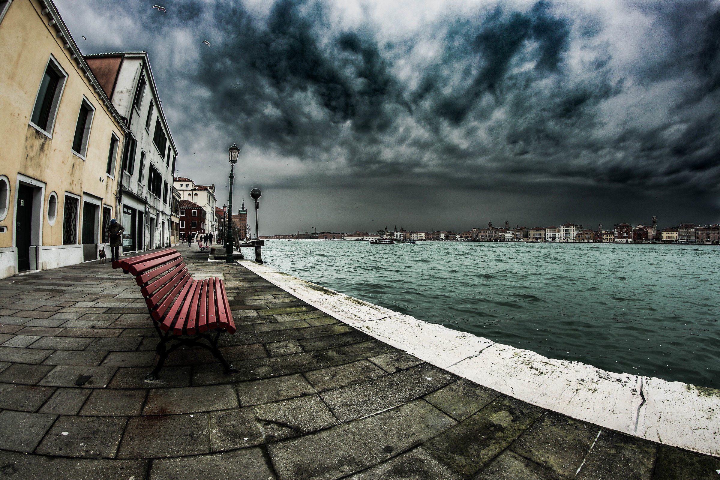 venezia con occhio di pesce...