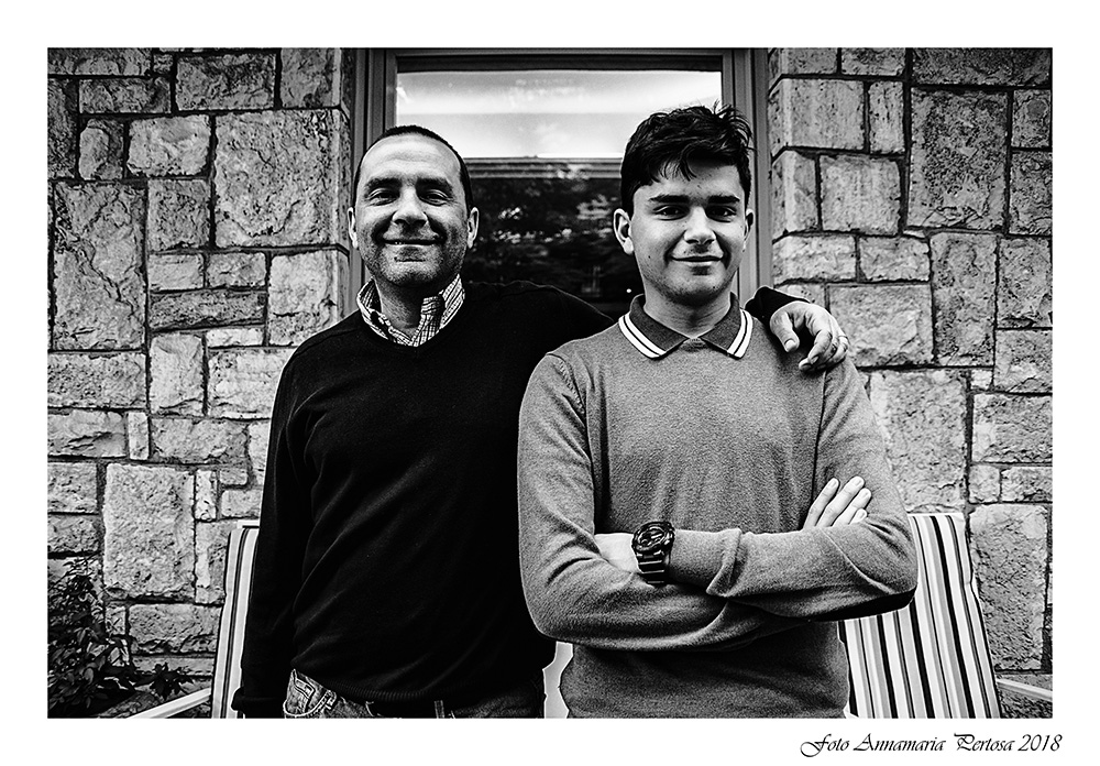 Un figlio sulle orme del padre......