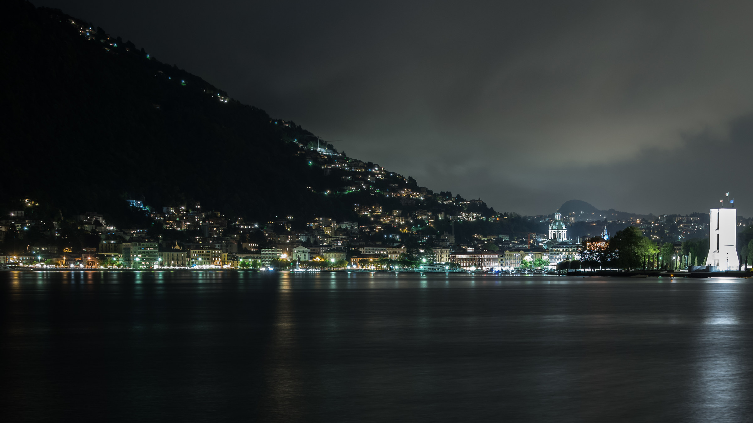 The lights of Como...