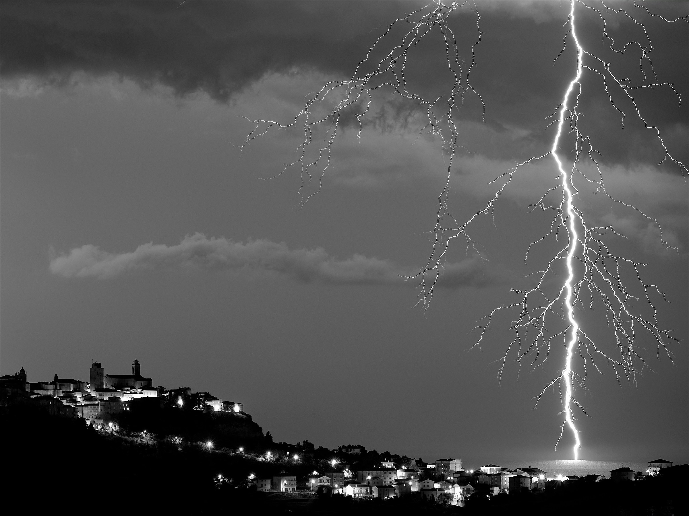 temporale in Adriatico...