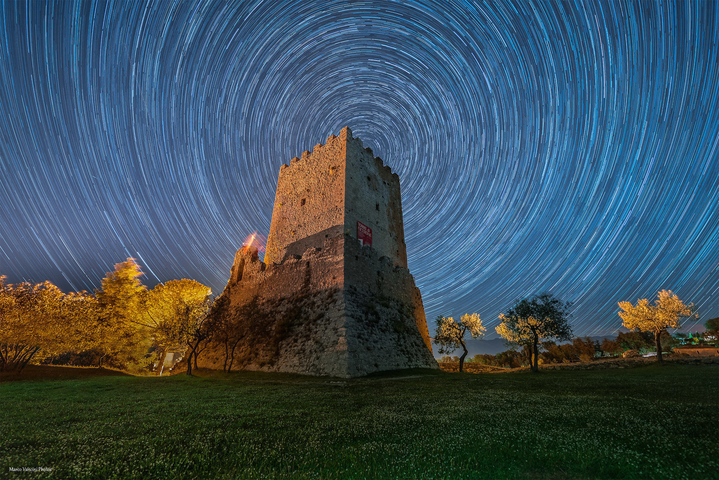 Il mio primo startrail...