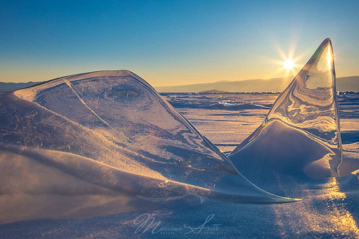 Ice Fins Sunset...