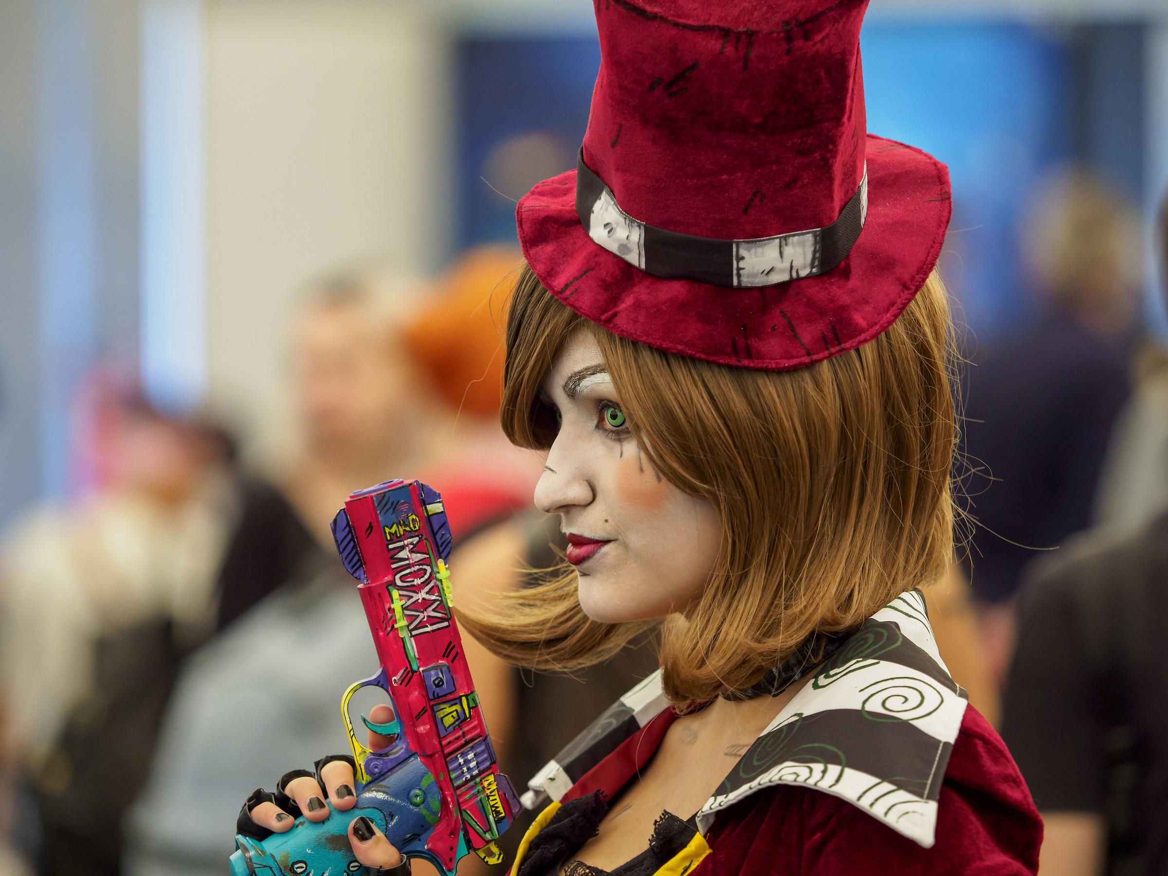 Mad Moxxi from Borderlands...