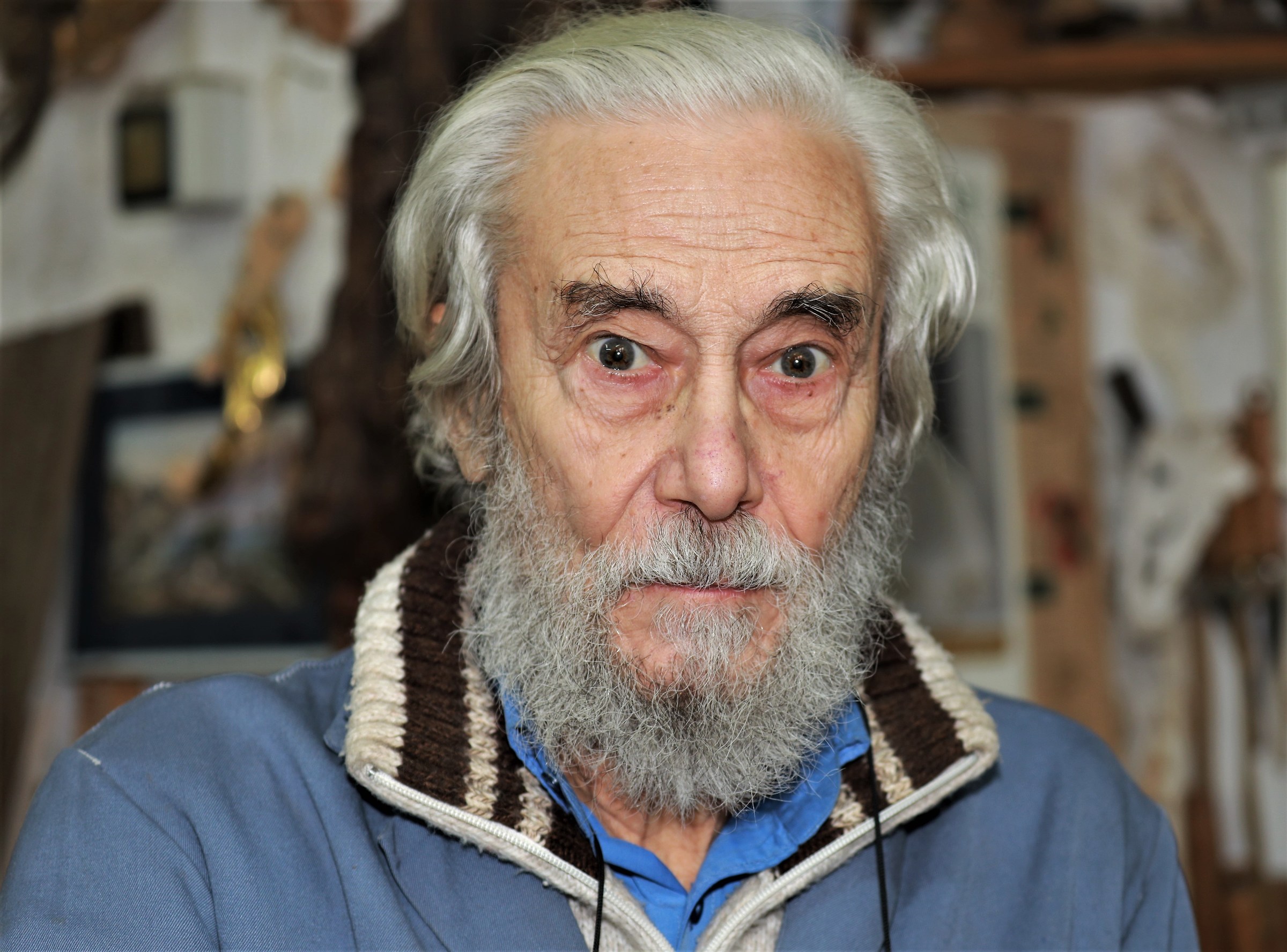 My brother, one of the last craftsmen in Naples...