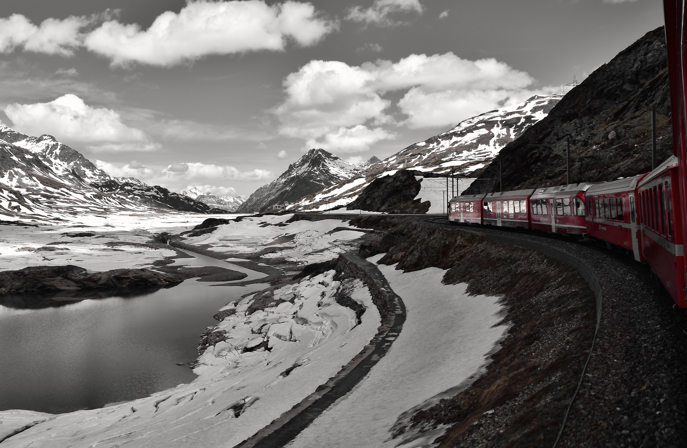 Red Bernina...