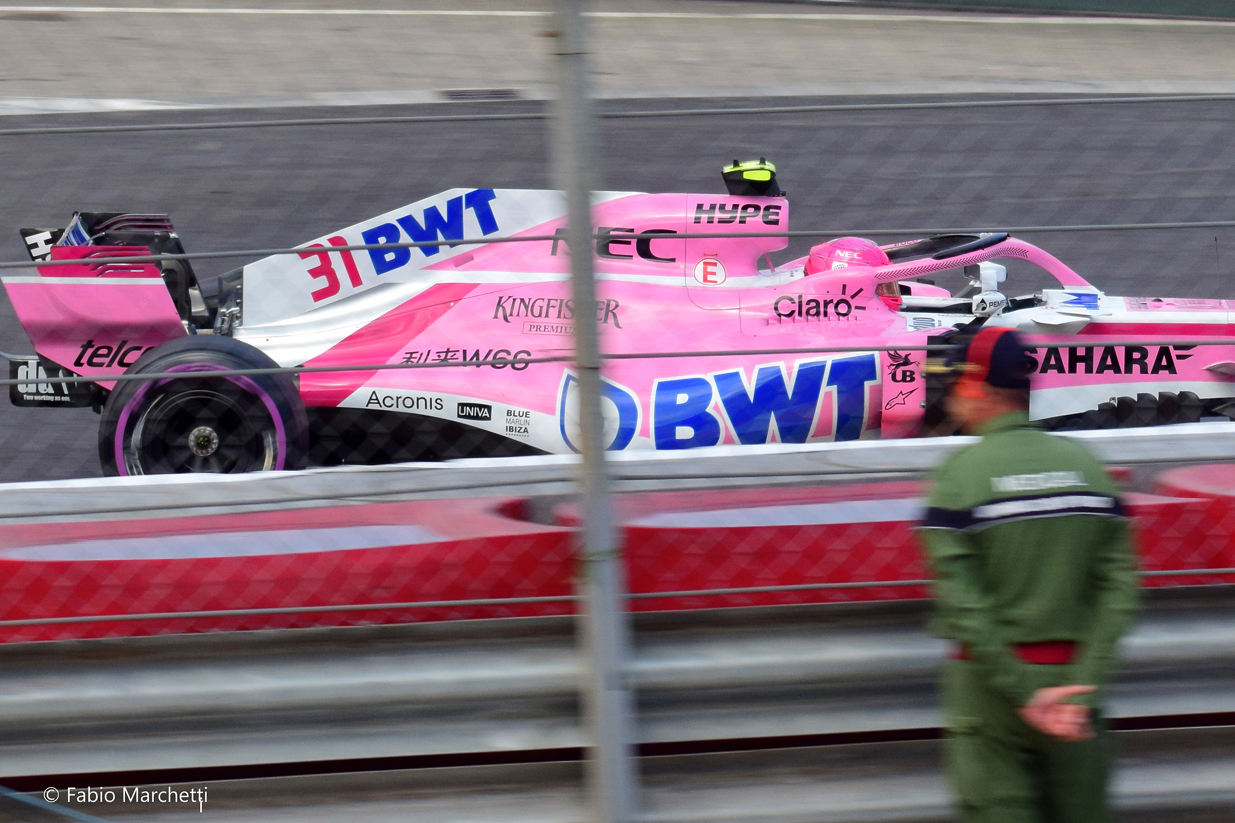 Force India at the GP of Monaco...