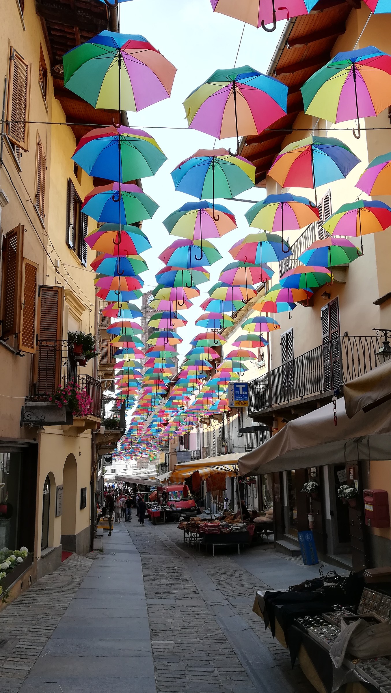 Umbrellas and umbrellas ...