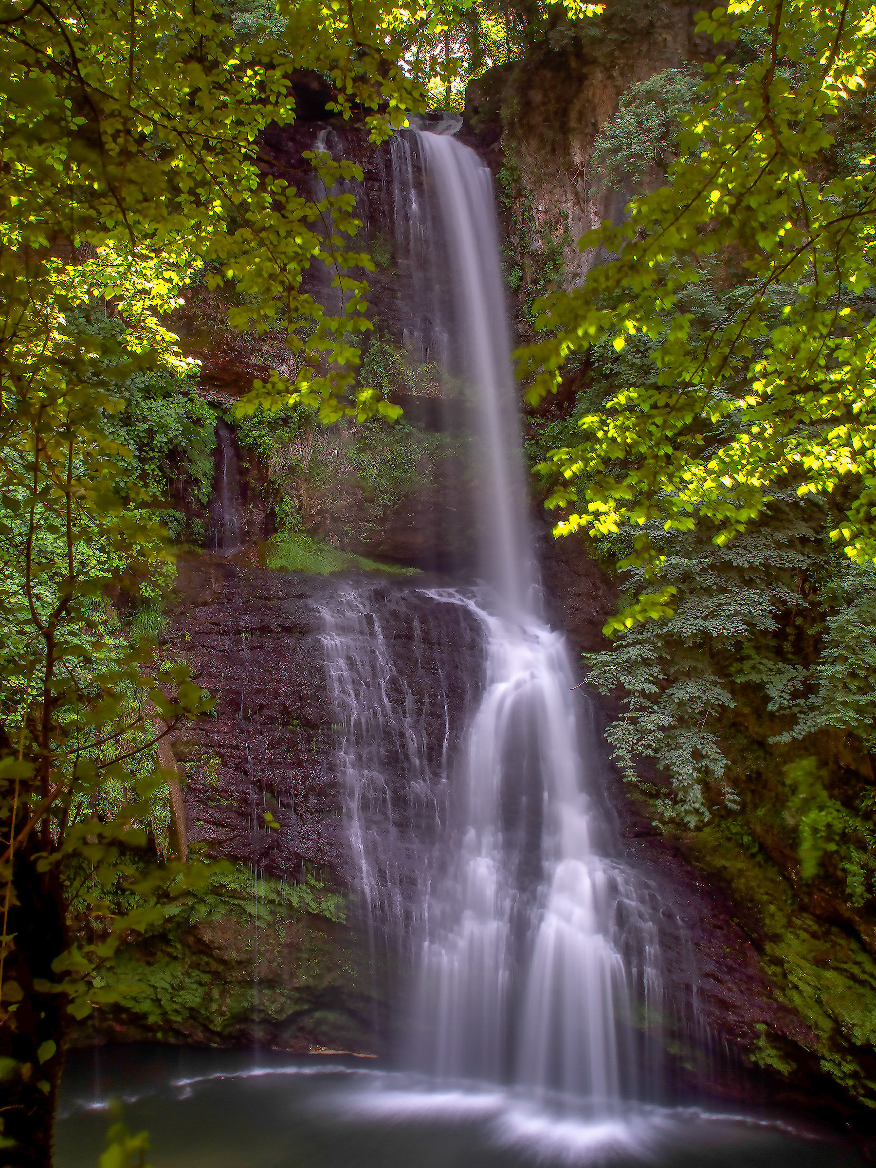 Waterfall of Ferrera...