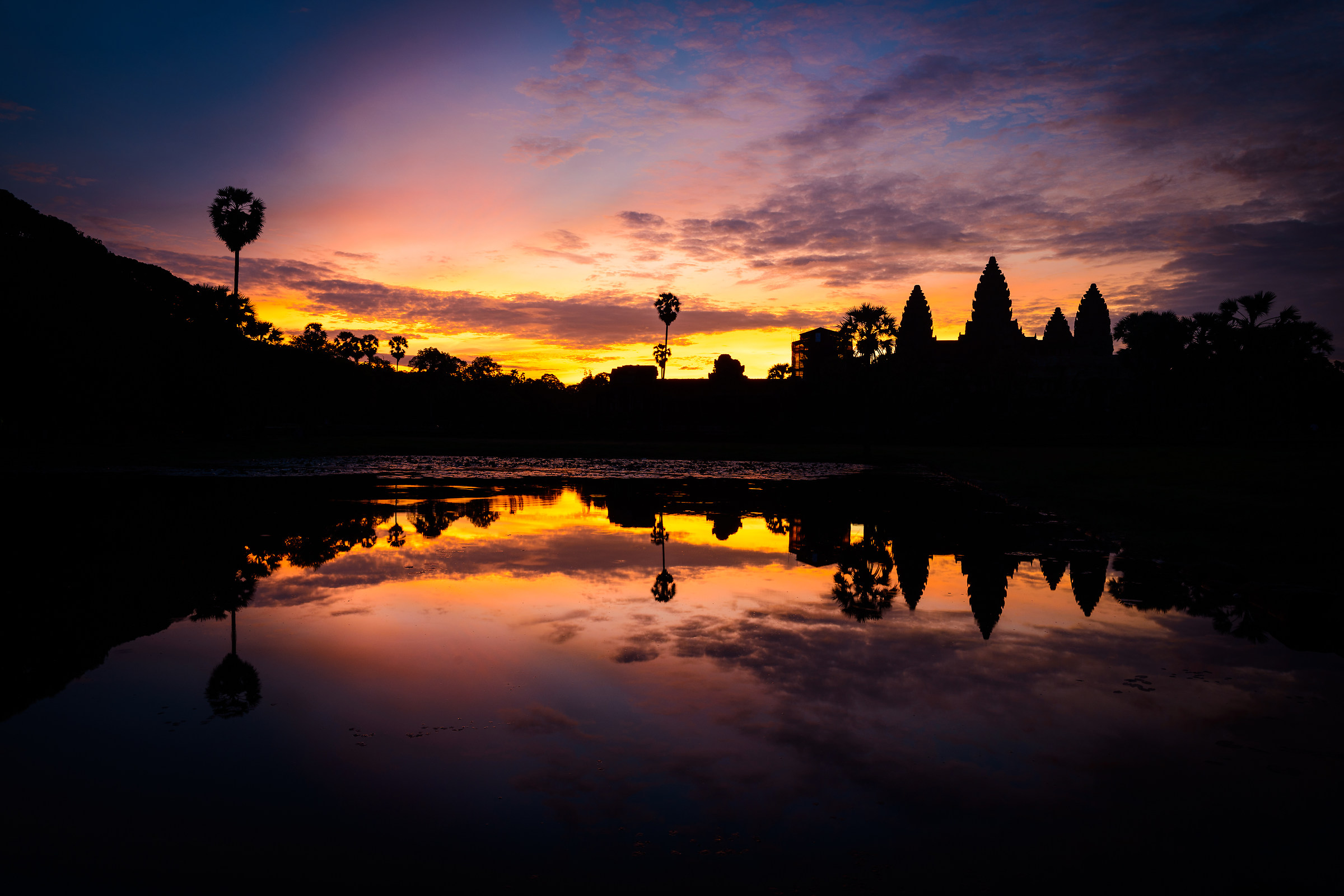 Sunrise at Angkor...