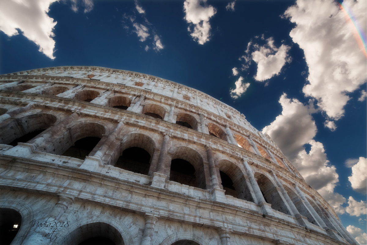 Er Colosseum...