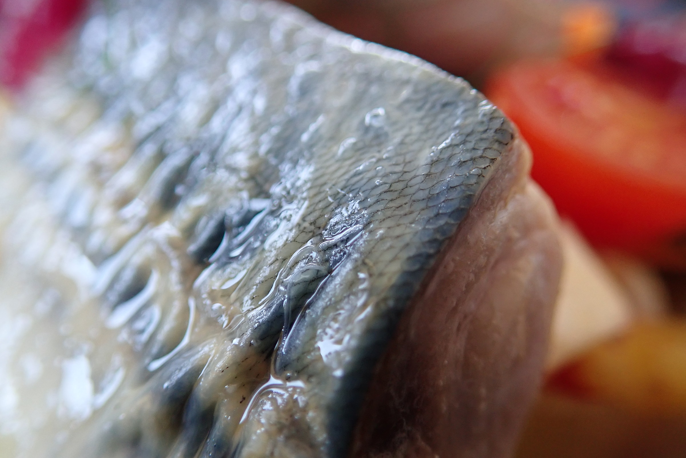 Steamed mackerel Skin...